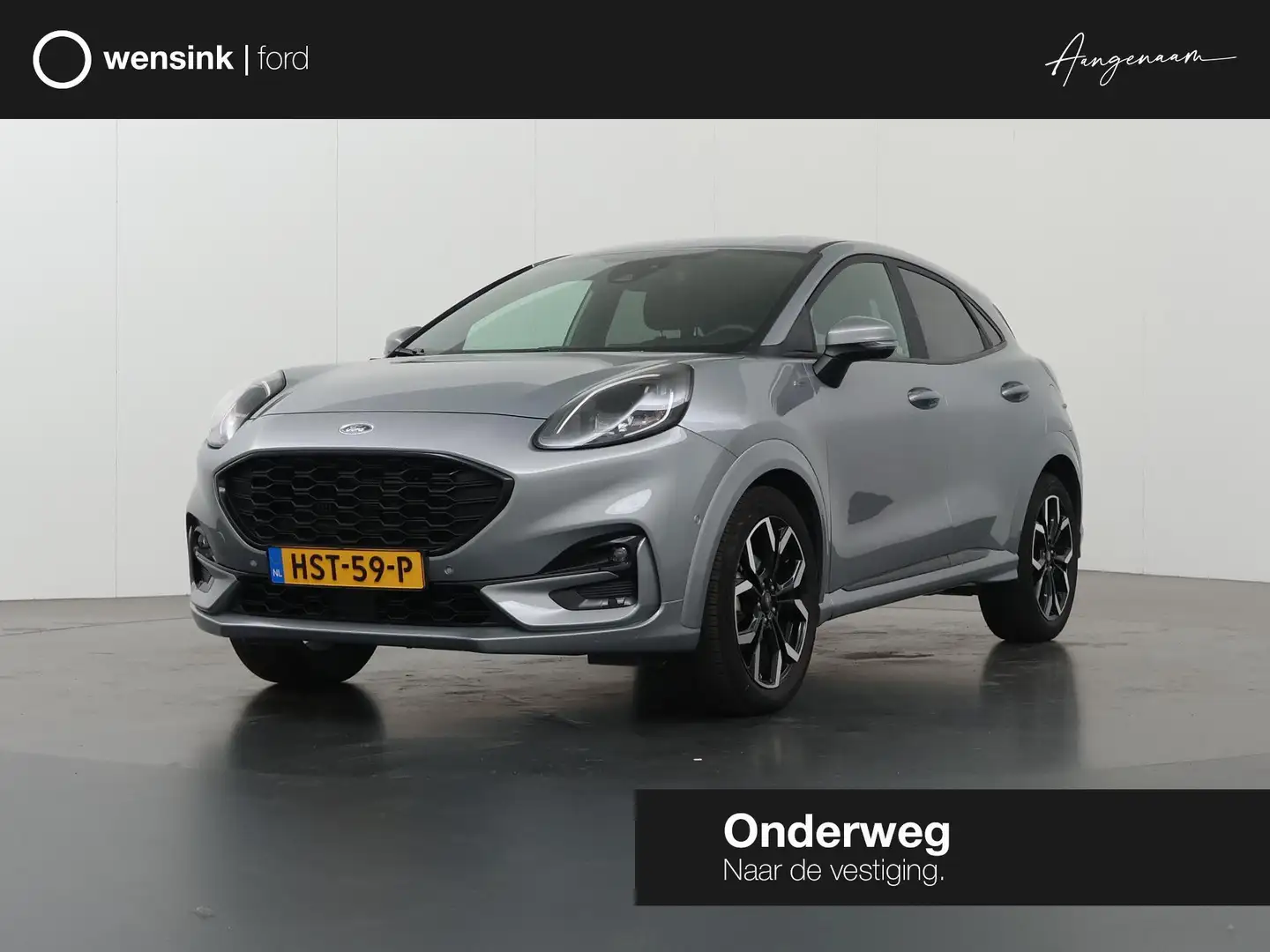 Ford Puma 1.0 EcoBoost Hybrid ST-Line X | Navigatiesysteem | Gris - 1