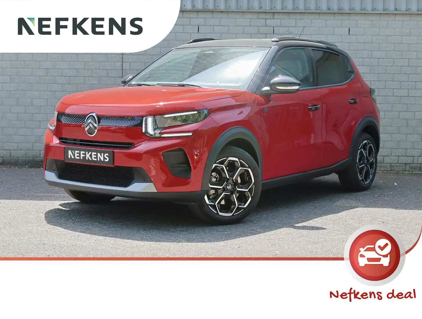Citroen C3 Ë-C3 Max 113pk 44 kWh Rood - 1