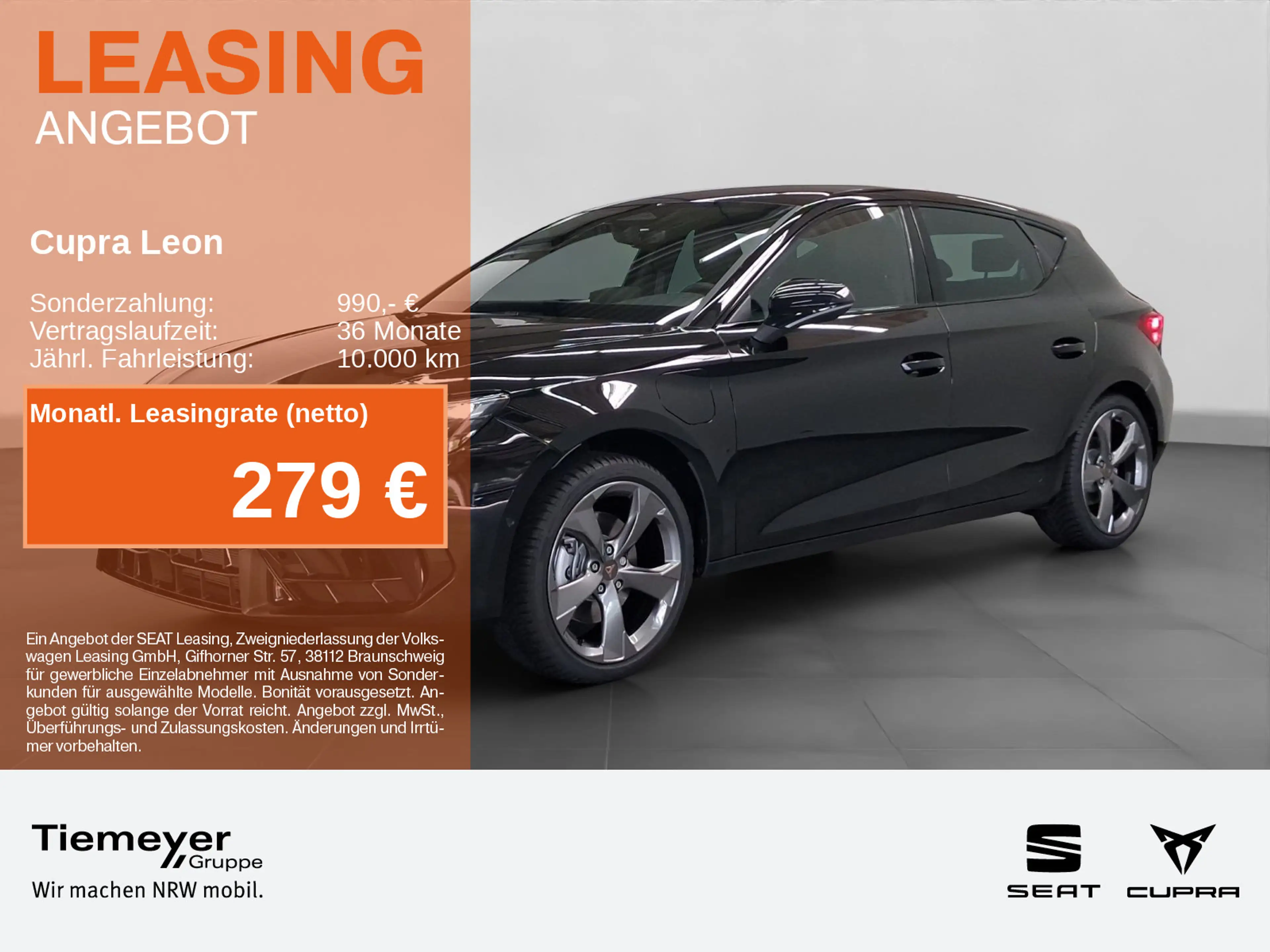 CUPRA Leon 1.5 e-HYBRID DSG REAR VIEW NAVI GJR LM18 SI