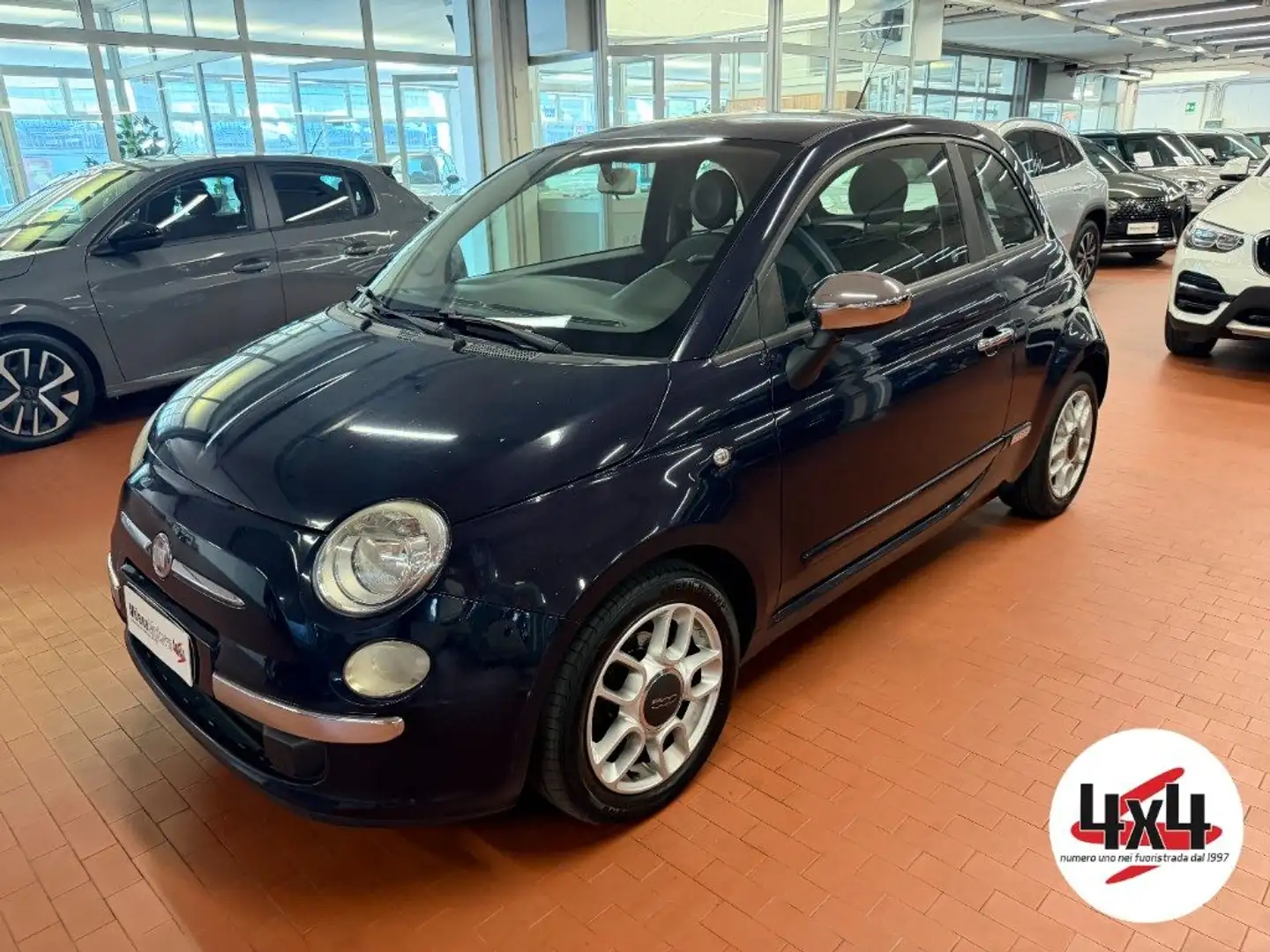 Fiat 500 1.2 Benz./GPL Lounge-BOMBOLA NUOVA !! Blu/Azzurro - 1