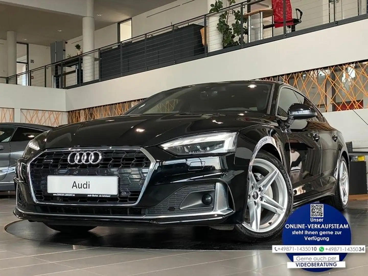 Audi A5 40TDI quattro advanced ViCo Matrix SportS HUD Negro - 1