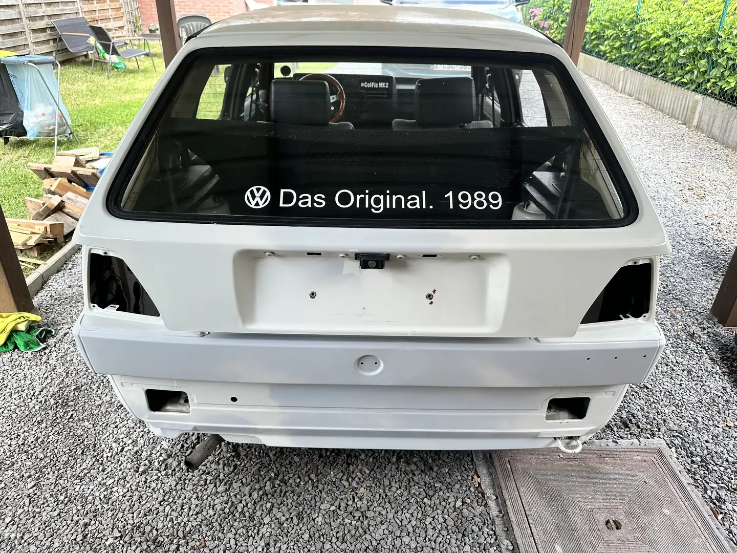 Volkswagen Golf Golf 2 Blanc - 1