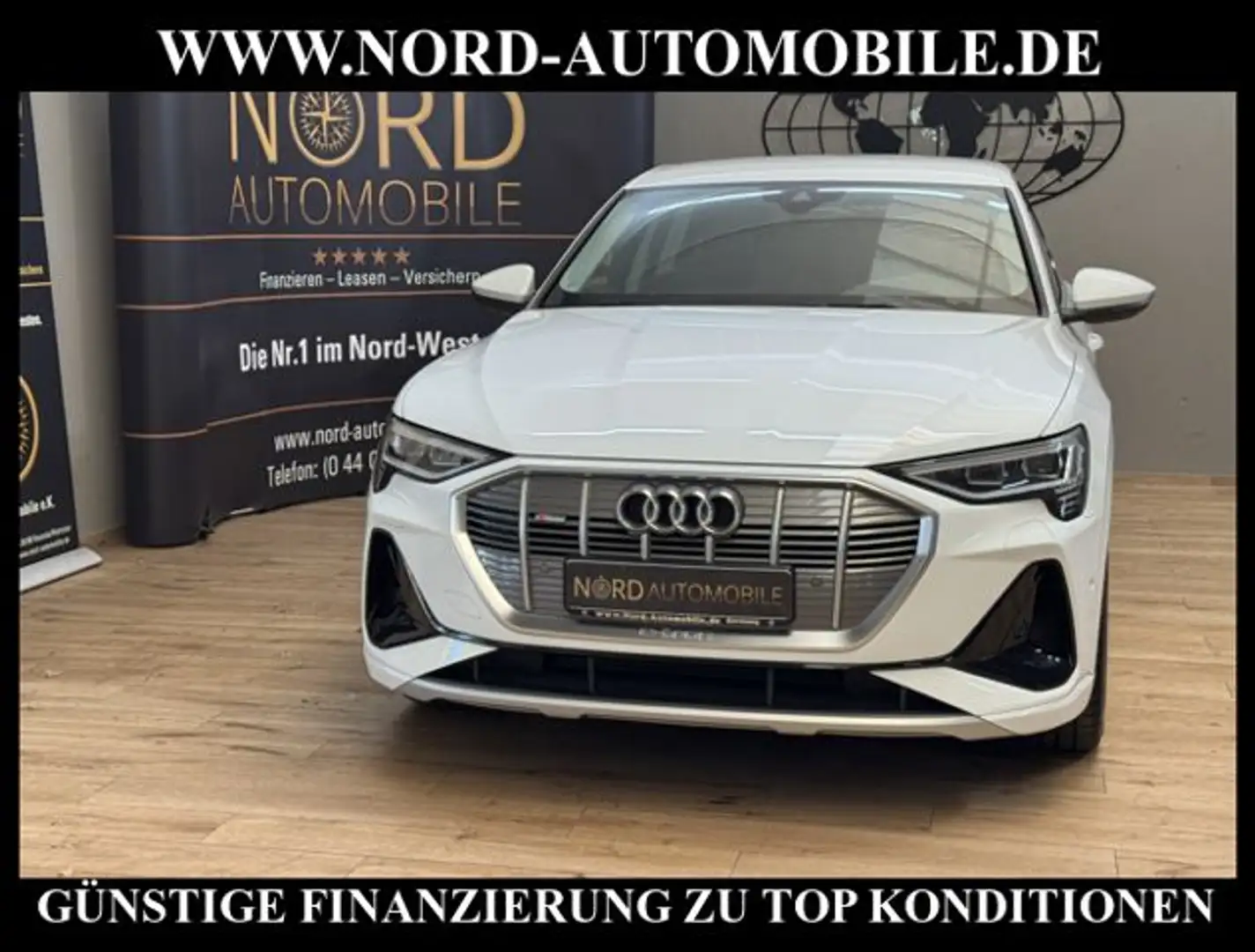 Audi e-tron 50 S-Line QU. Leder/Navi/LED/21/Virt.Cock S-Line Weiß - 1