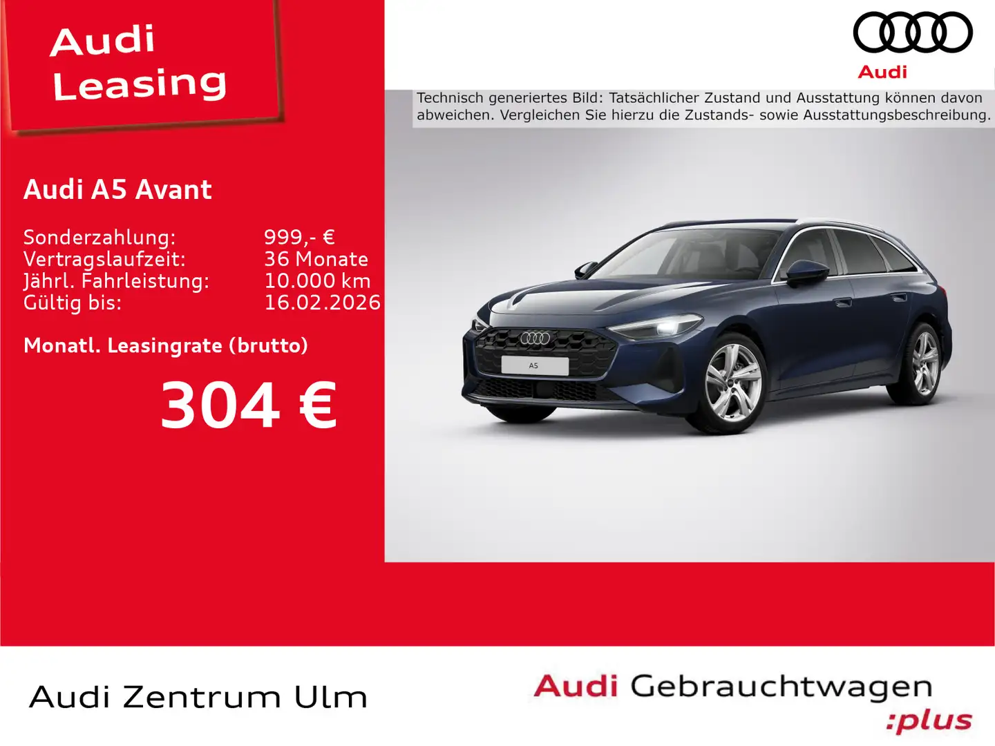 Audi A5 TFSI AHK LED NAVI SPORTSITZE RFK 5J.GAR Bleu - 1