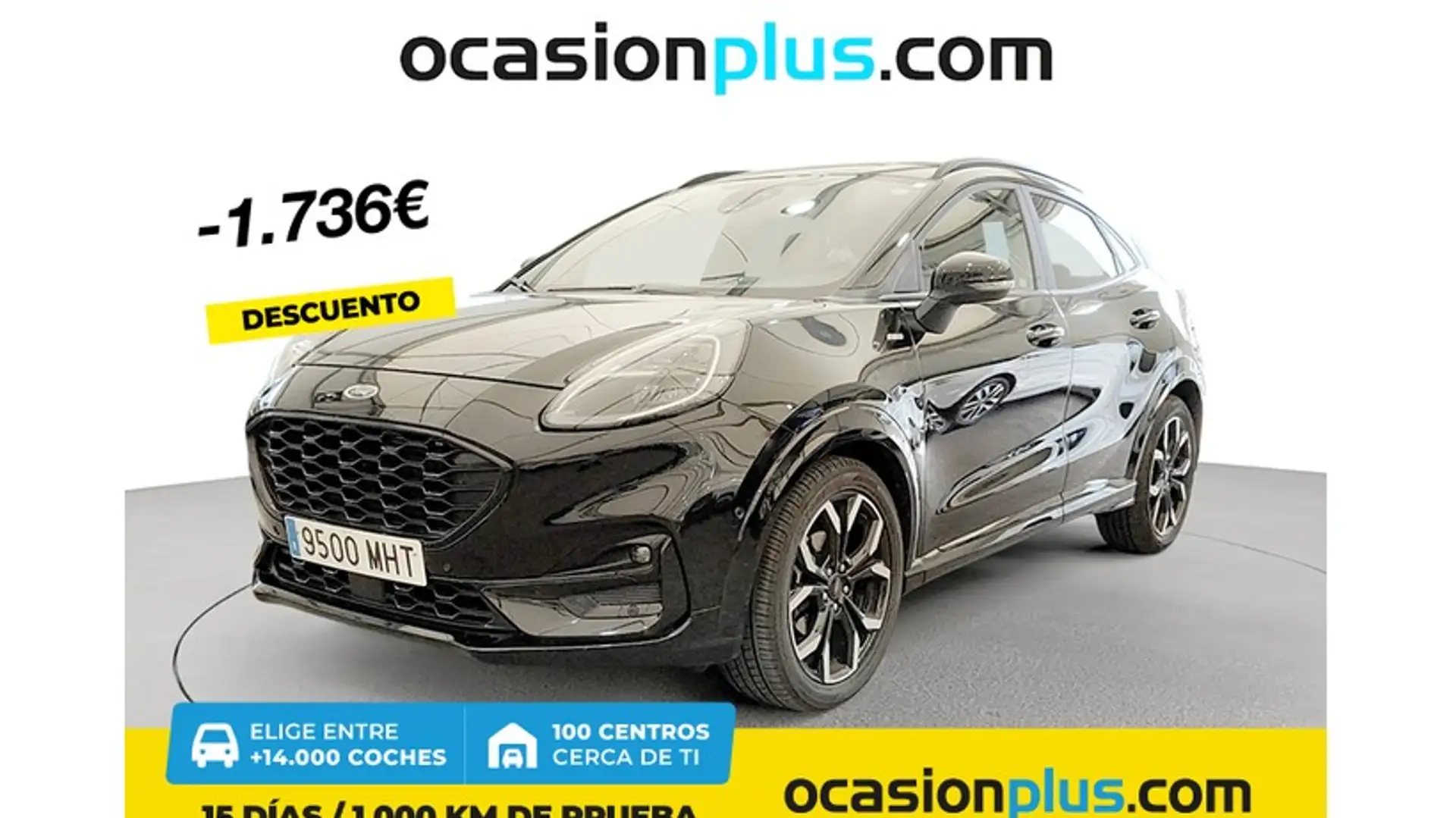 Ford Puma 1.0 EcoBoost MHEV ST-Line X 155 Negro - 1