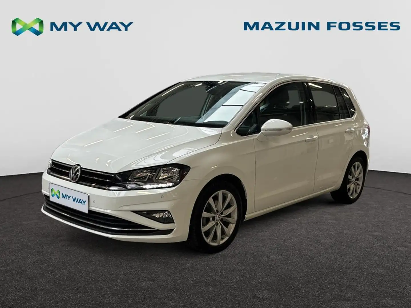 Volkswagen Golf Sportsvan Golf Sportsvan HL 1.0 TSI 81 kW (110 ch) 6 vitesse Blanco - 1