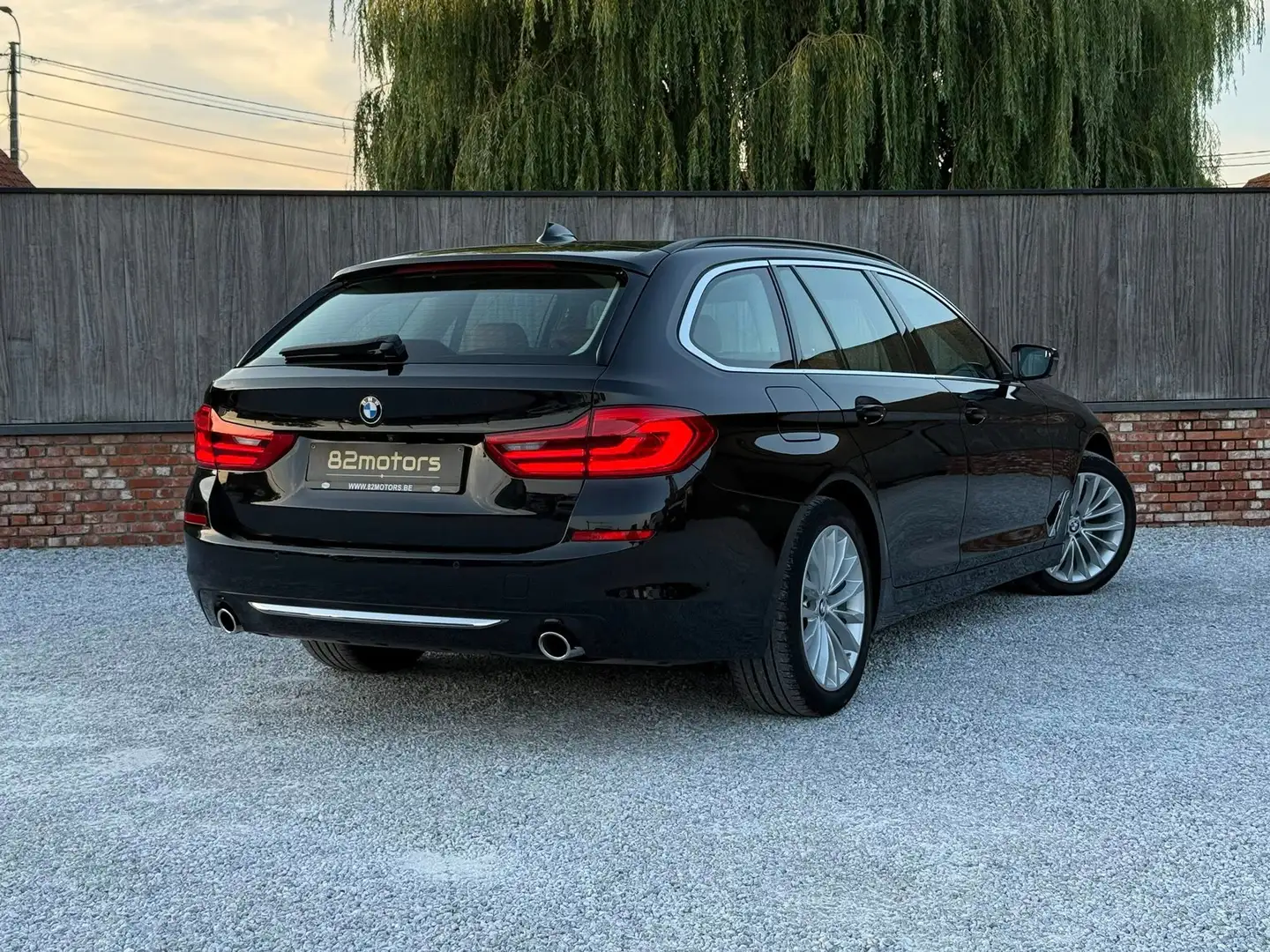 BMW 520 d/led/camera/luxuryline/leder/hud/cruise/carplay Noir - 2