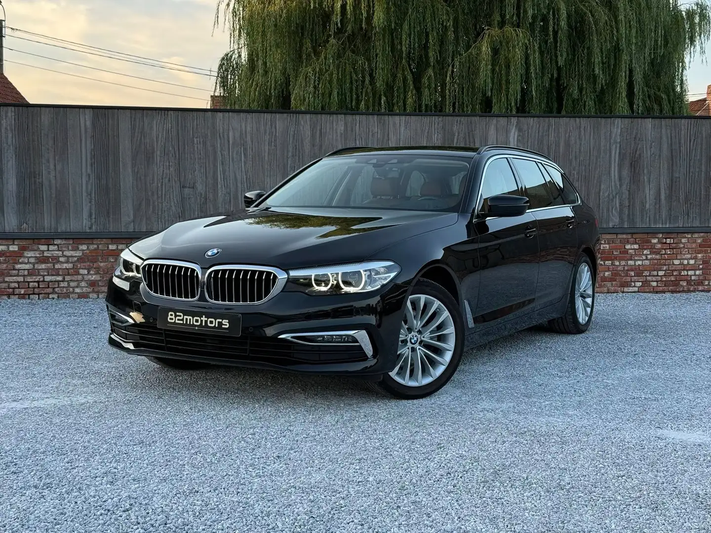 BMW 520 d/led/camera/luxuryline/leder/hud/cruise/carplay Noir - 1