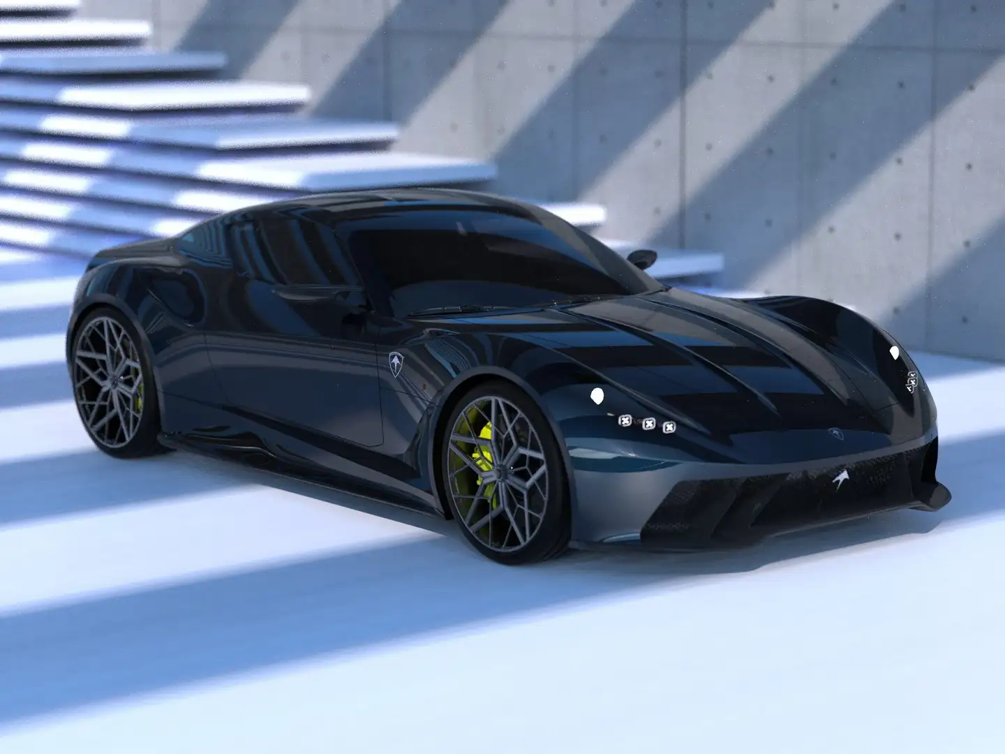 Angelelli Automobili D-2 GT Granturismo V12 Blu/Azzurro - 1