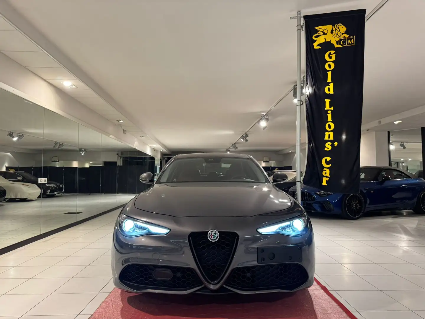 Alfa Romeo Giulia 2.2 t B-Tech 190cv auto TELECAMERA*CRUISE ADATTIVO siva - 2