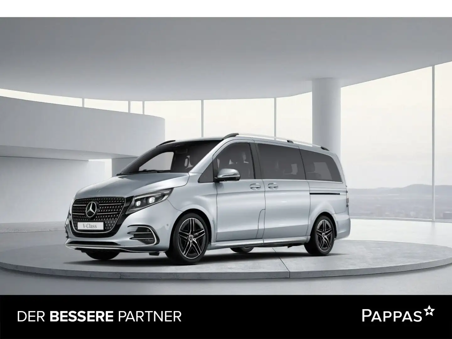 Mercedes-Benz V 300 d 4MATIC AVANTGARDE Lang AHK 2,5t 7 Sitze Schwarz - 1