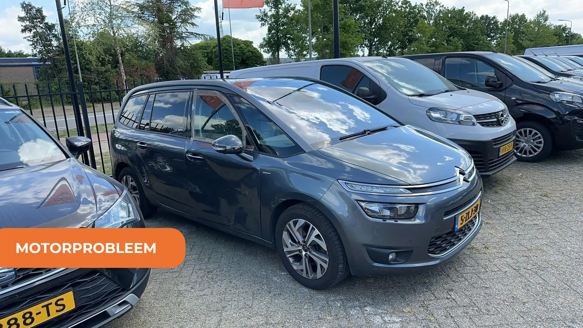 Citroen Grand C4 Picasso 1.6 THP Exclusive SCHADE AUTO!!!!Climate control C Gris - 1