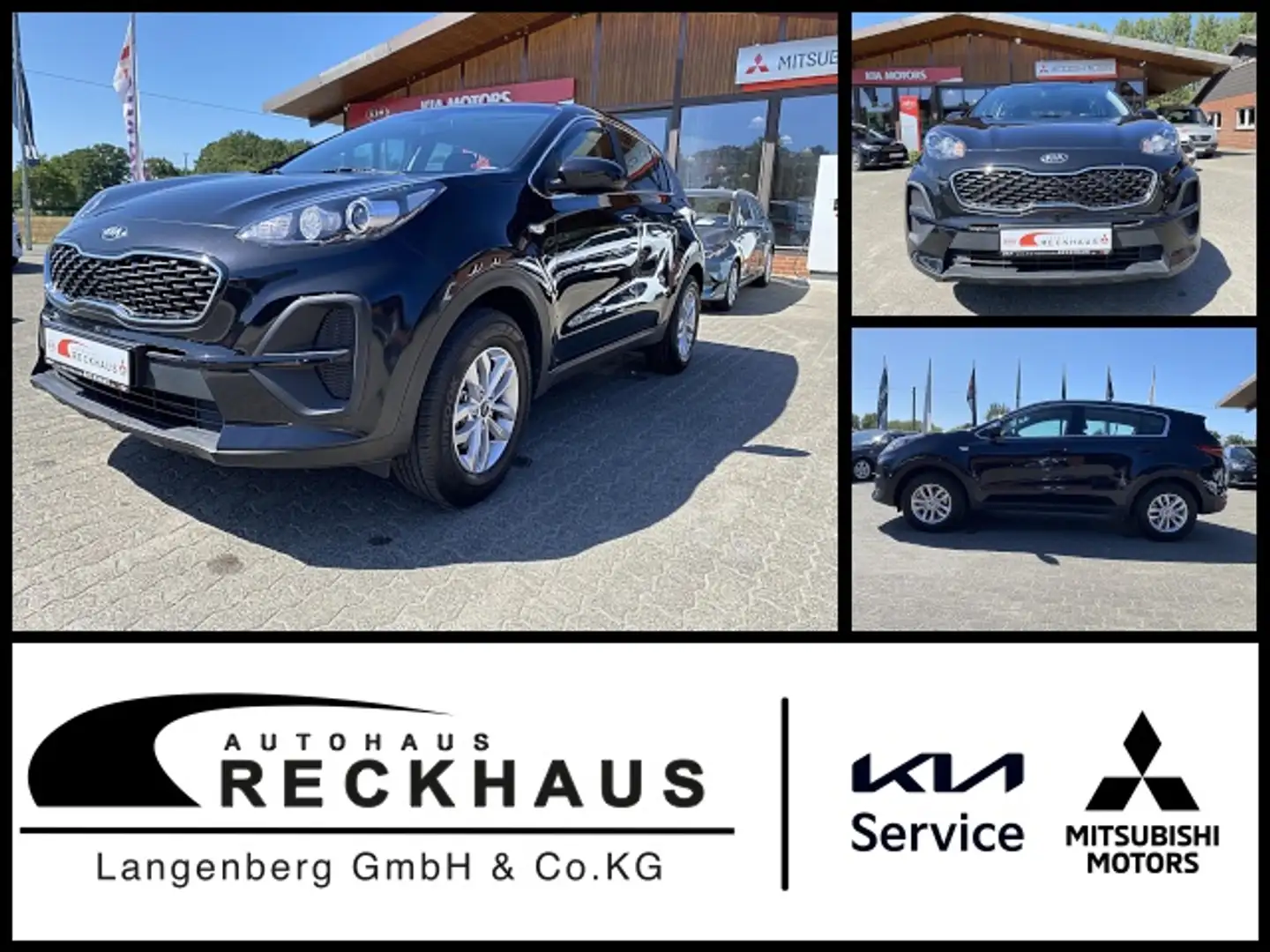 Kia Sportage 1.6 ED7 1.HAND RÜCKFAHRKAMERA Klima Negro - 1