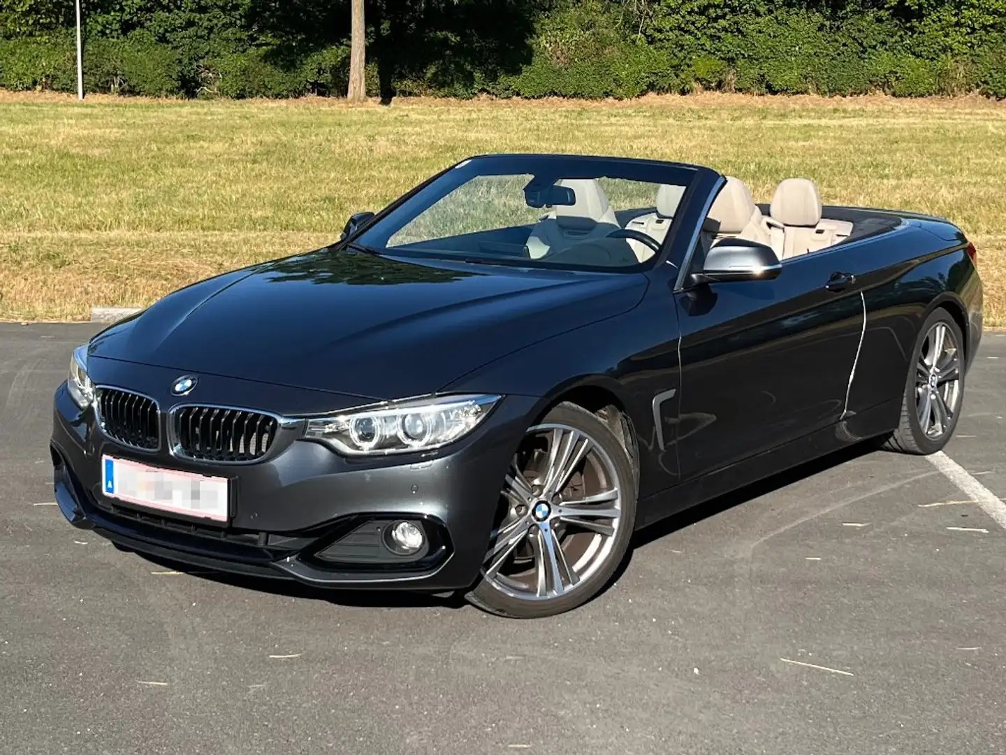 BMW 428 428i Cabrio Aut. Grau - 1