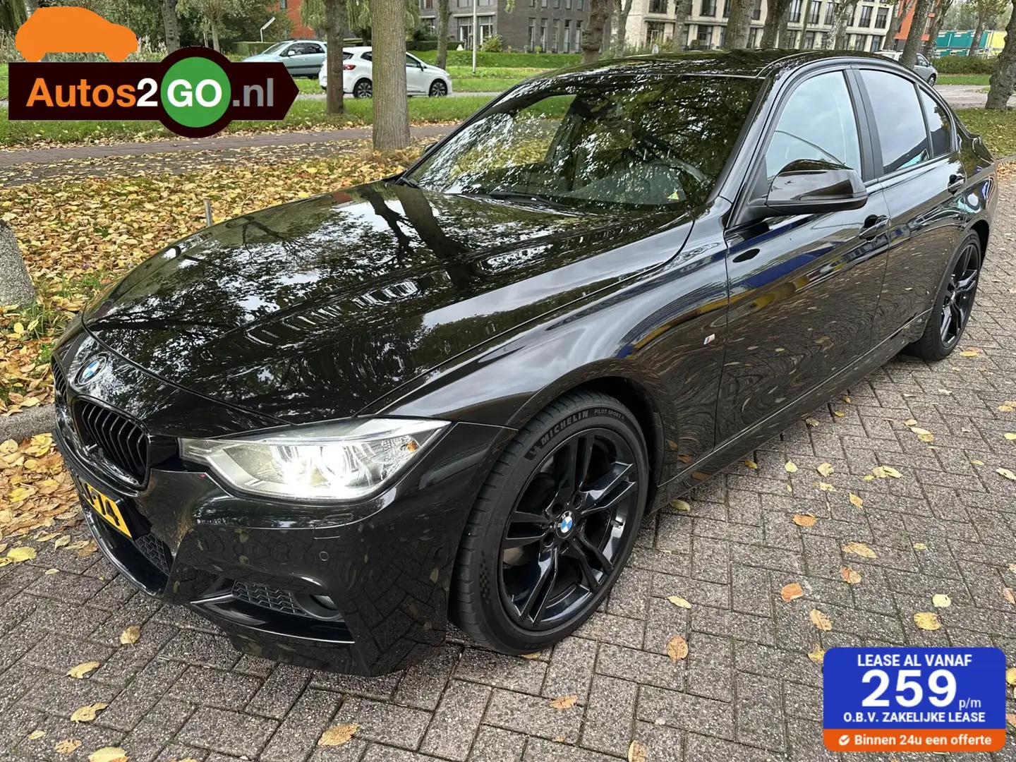 BMW 320 3-serie 320i M Sport Edition High Executive Noir - 1