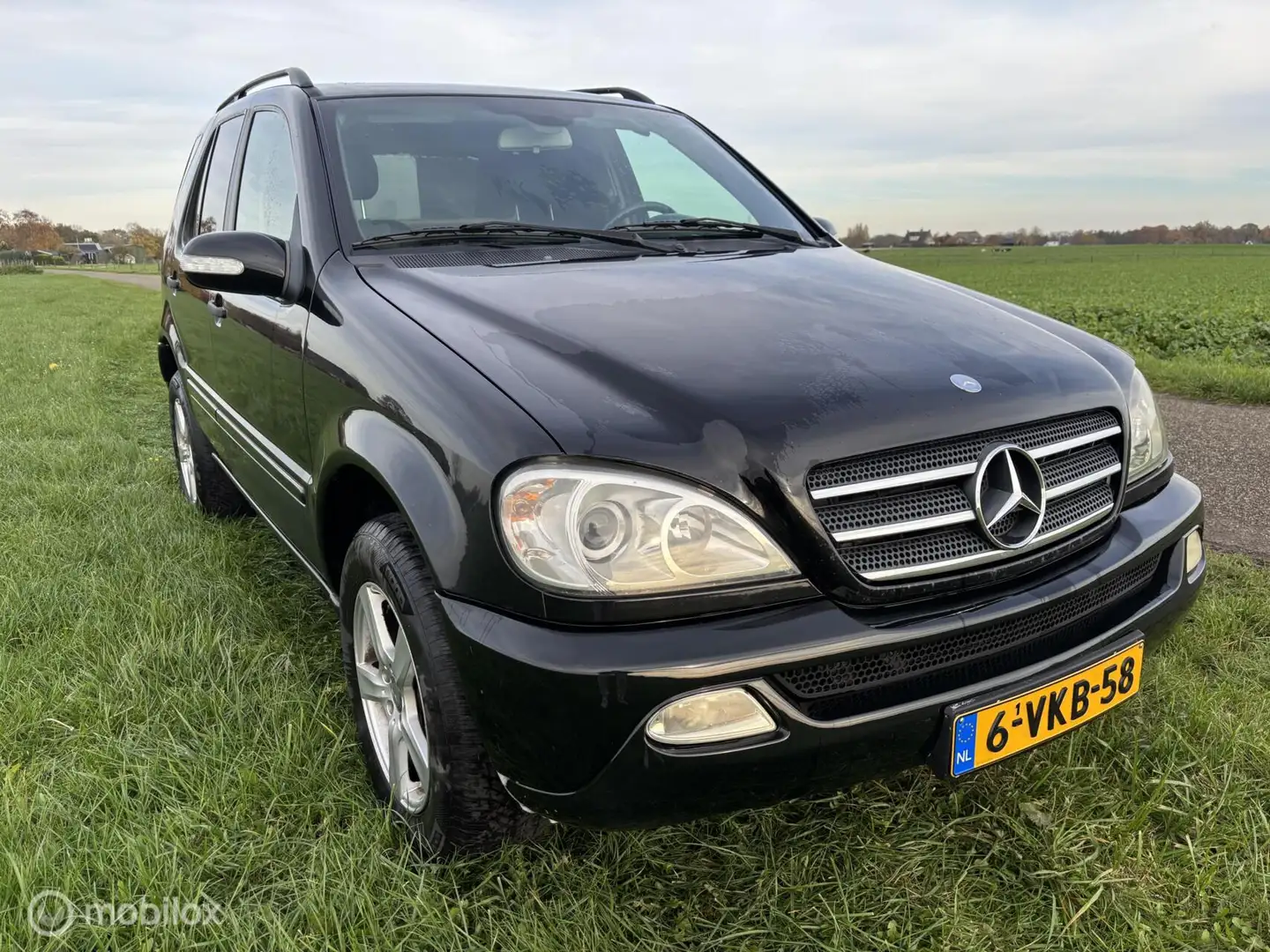 Mercedes-Benz ML 270 M-klasse bestel CDI Navi airco leer trekhaak Синій - 2