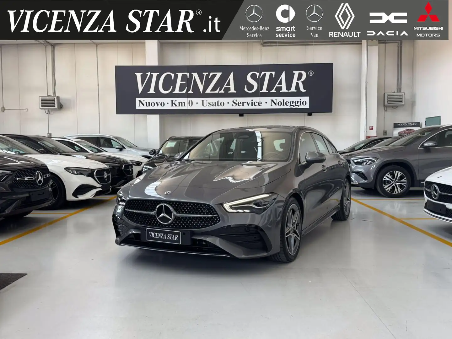 Mercedes-Benz CLA 200 MHV S.B. AMG PREMIUM Сірий - 1