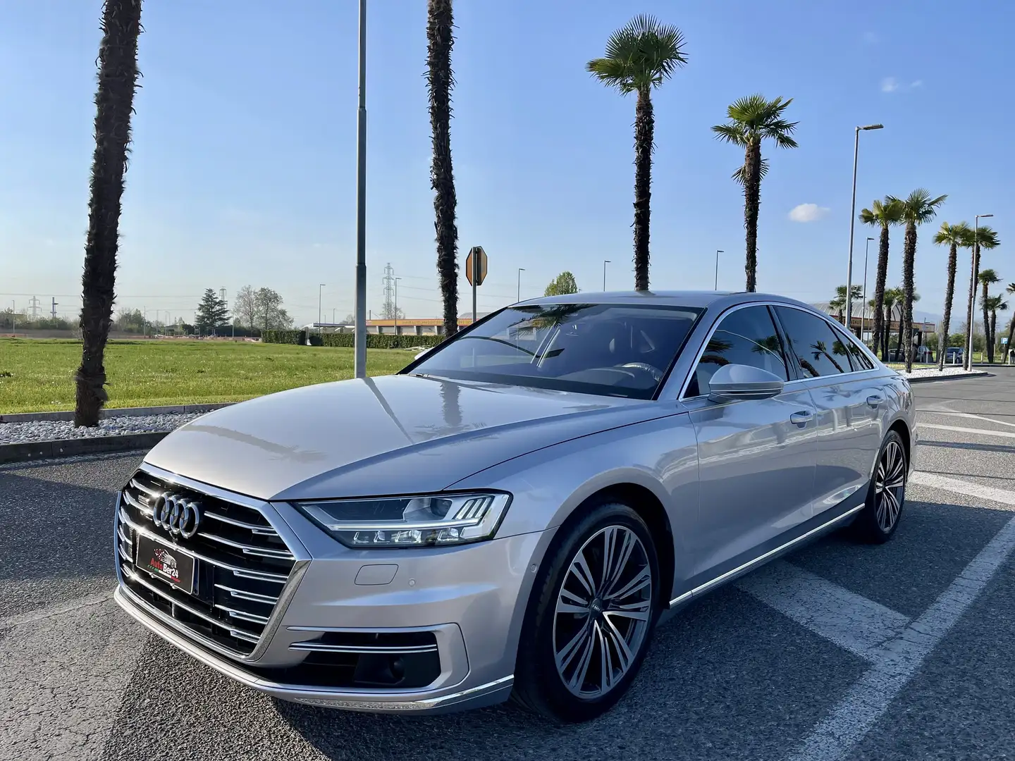 Audi A8 50 3.0 tdi mhev quattro tiptronic Argent - 1