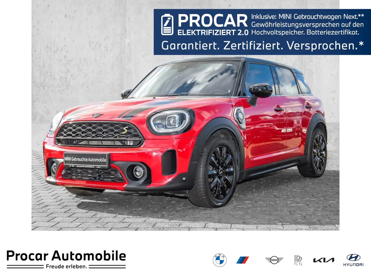 MINI Cooper SE Countryman Cooper SE Countryman ALL4 HUD RFK NAVI LED DAB Rot - 1