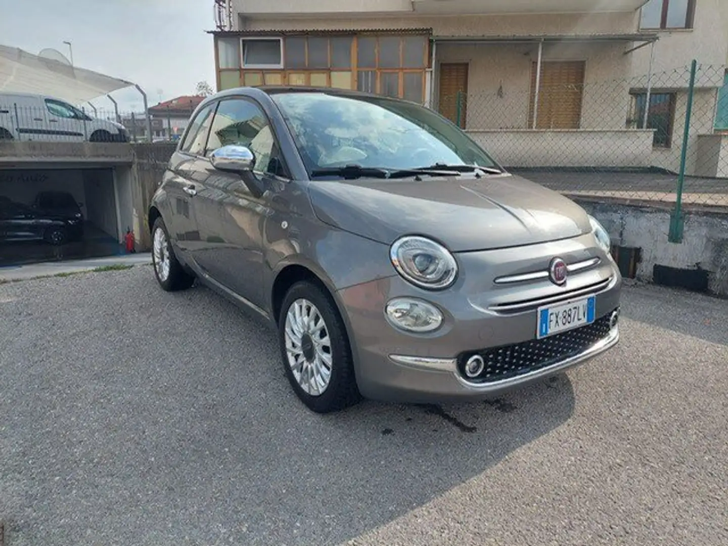 Fiat 500 500 1.2 Lounge Grijs - 2