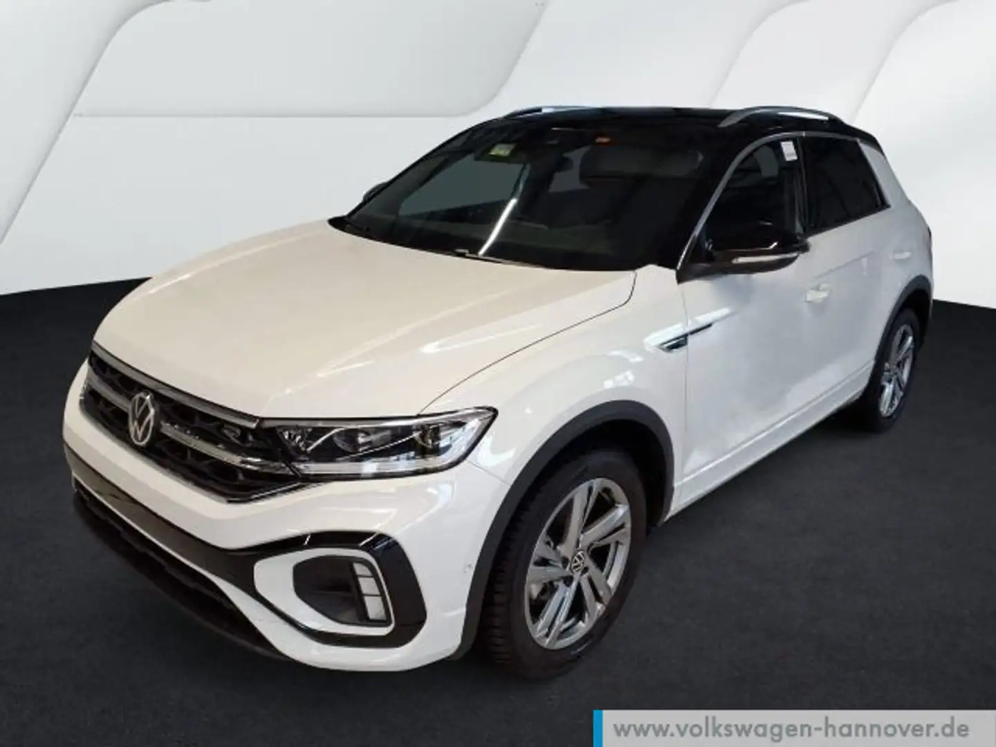 Volkswagen T-Roc 1.5 TSI DSG R-Line AHK Kamera PDC SHZ Navi Weiß - 2