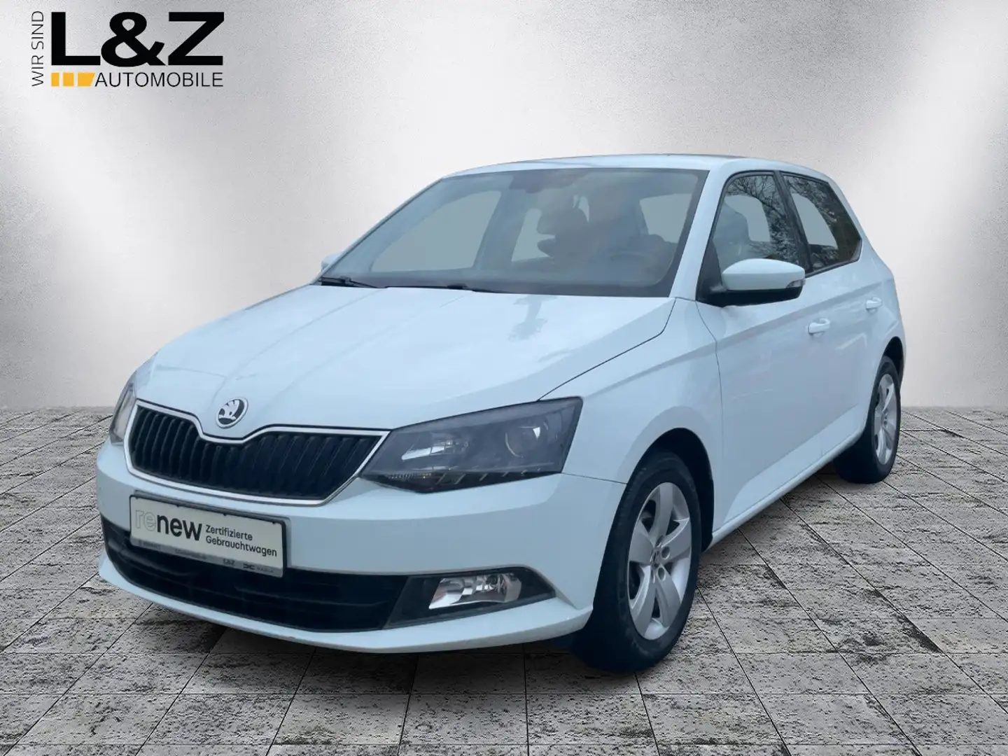 Skoda Fabia 1.2 TSI Style Green tec Blanc - 1