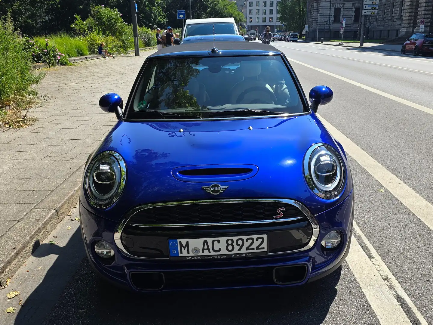 MINI Cooper S Cabrio MINI CABRIO Aut. Bleu - 2