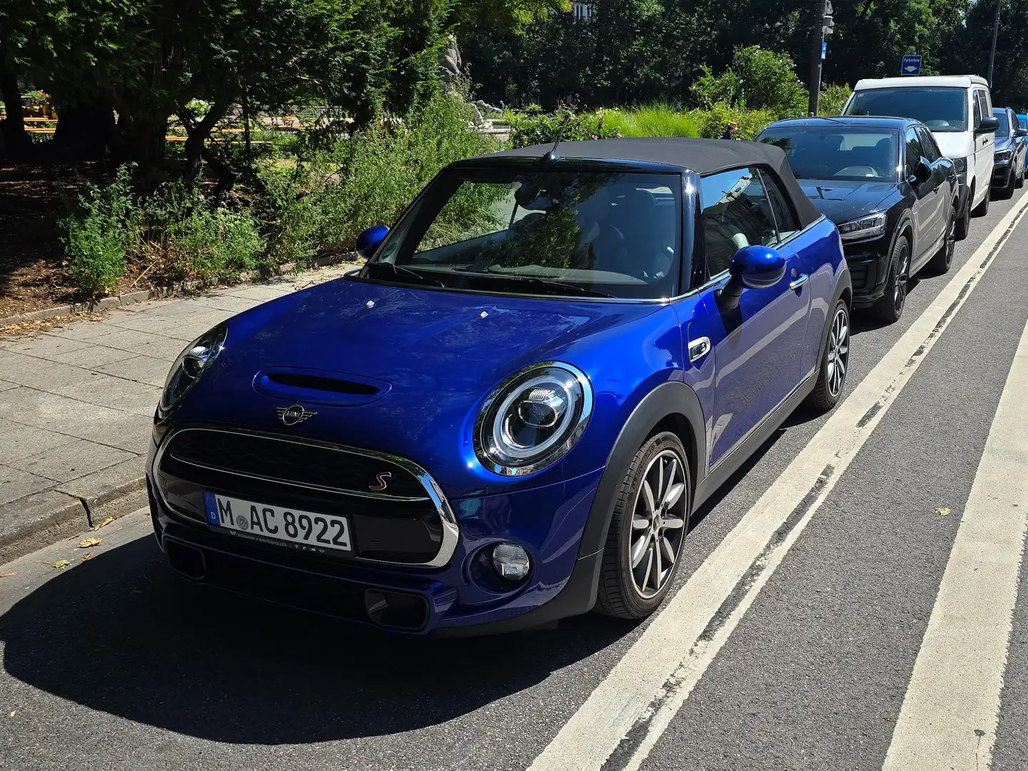MINI Cooper S Cabrio MINI CABRIO Aut. Bleu - 1