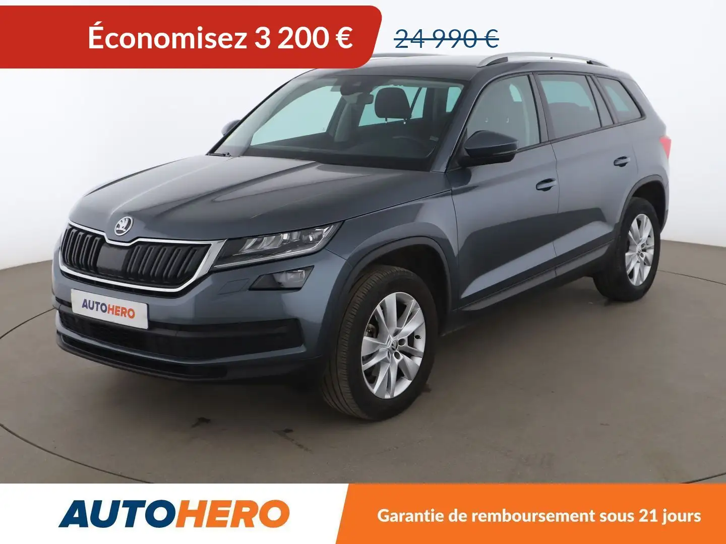 Skoda Kodiaq 2.0 TDI SCR Business DSG7 Gris - 1