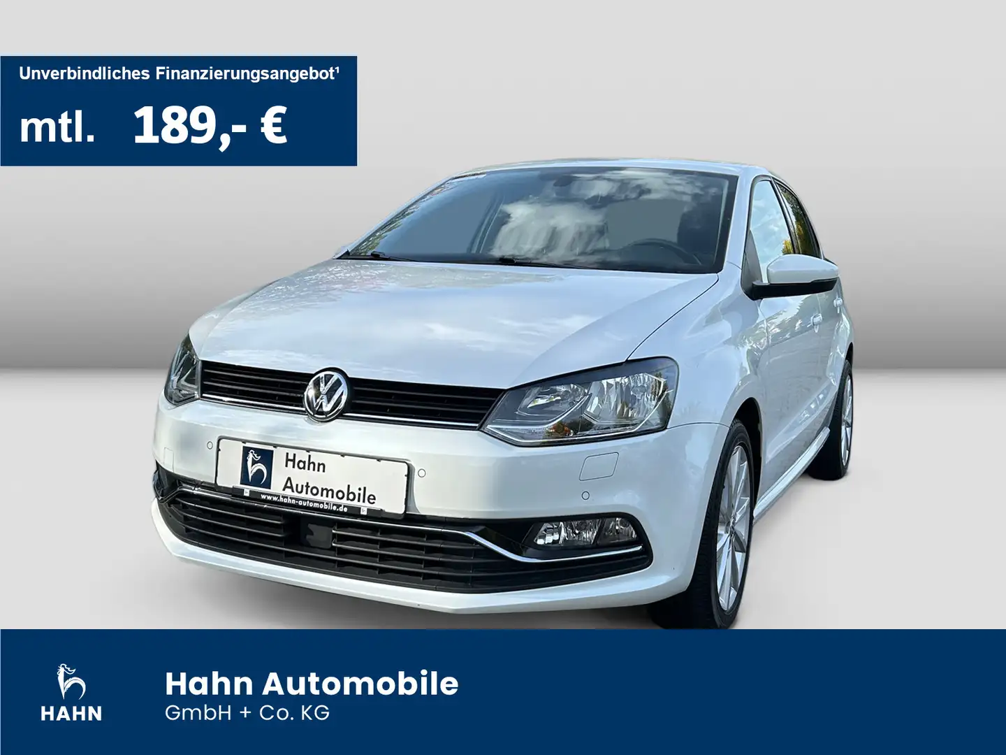 Volkswagen Polo 1.0TSI Highline NAVI ACC A-Klima Sitzheiz. Wit - 1