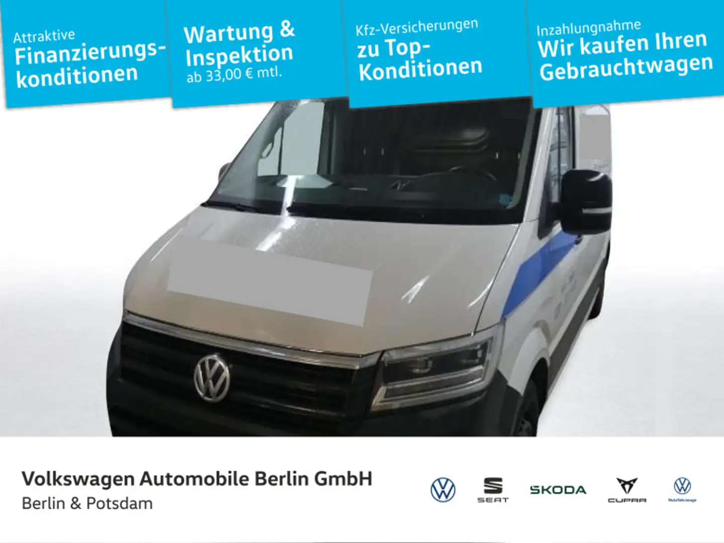 Volkswagen Crafter 35 Kasten 2.0 TDI L2H2 Klima Stdhz Telef Weiß - 1