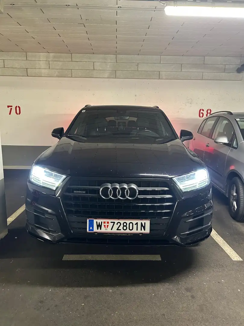 Audi Q7 3,0 TDI quattro Tiptronic 7 Sitzer Schwarz - 1