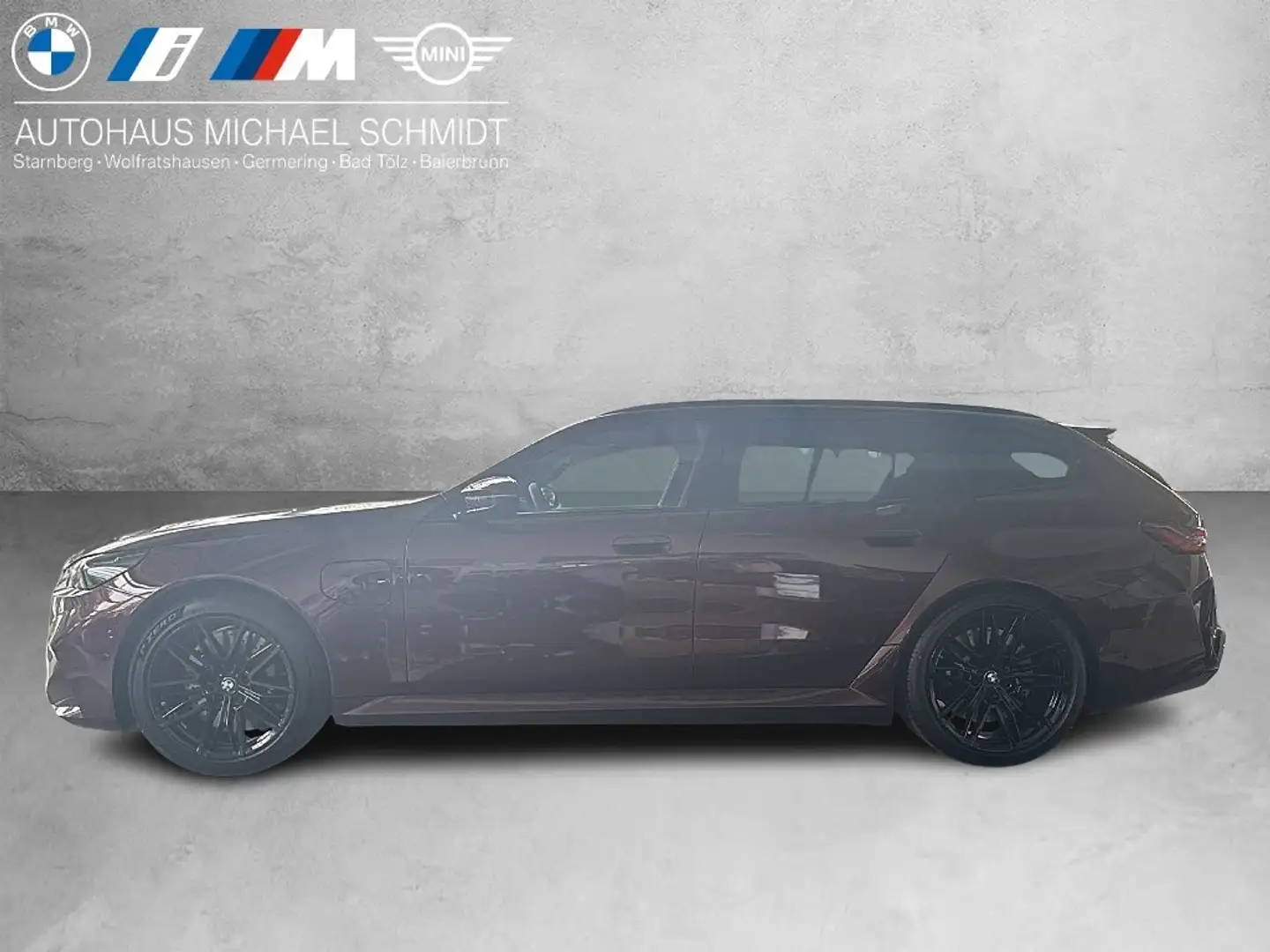 BMW M5 Touring SONDERLACKIERUNG / TRAMONTO BORDEAUX METAL Rood - 2