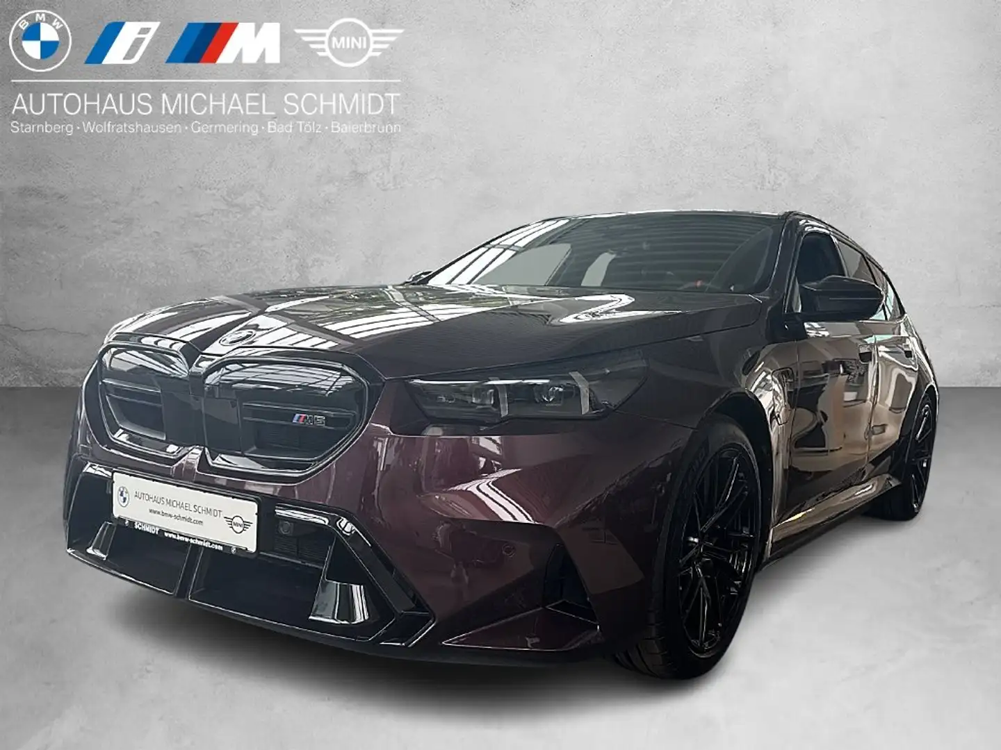 BMW M5 Touring SONDERLACKIERUNG / TRAMONTO BORDEAUX METAL Rood - 1