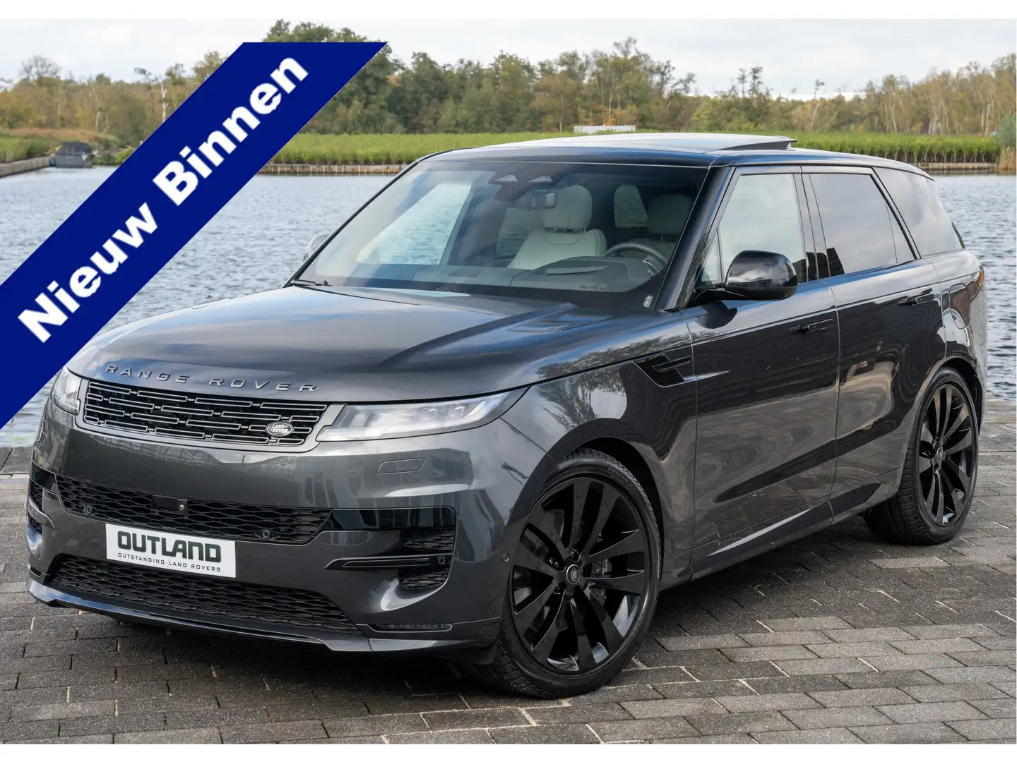 Land Rover Range Rover Sport P550e Autobiography | Light Cloud interieur | Full Grijs - 1
