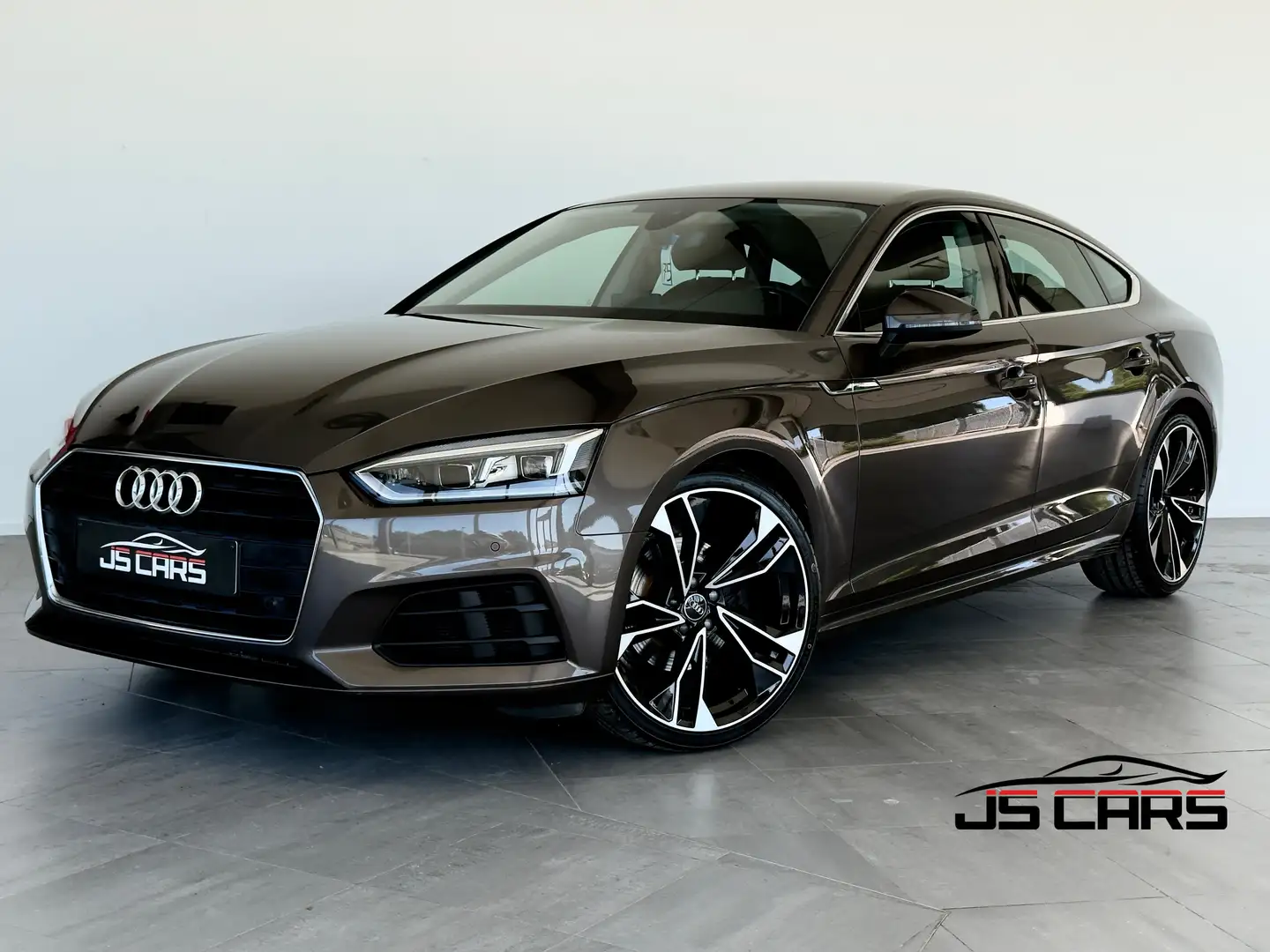 Audi A5 SPORTBACK 2.0TDI SPORT-1ERPRO-GPS-CUIR-PDC-TVA Brun - 1