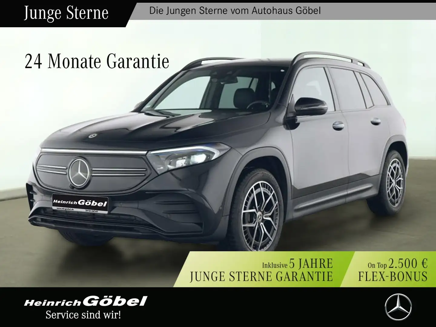 Mercedes-Benz EQB 300 4M AMG+PANO+BURMESTER+FAHRASSIST+MEMORY Noir - 1