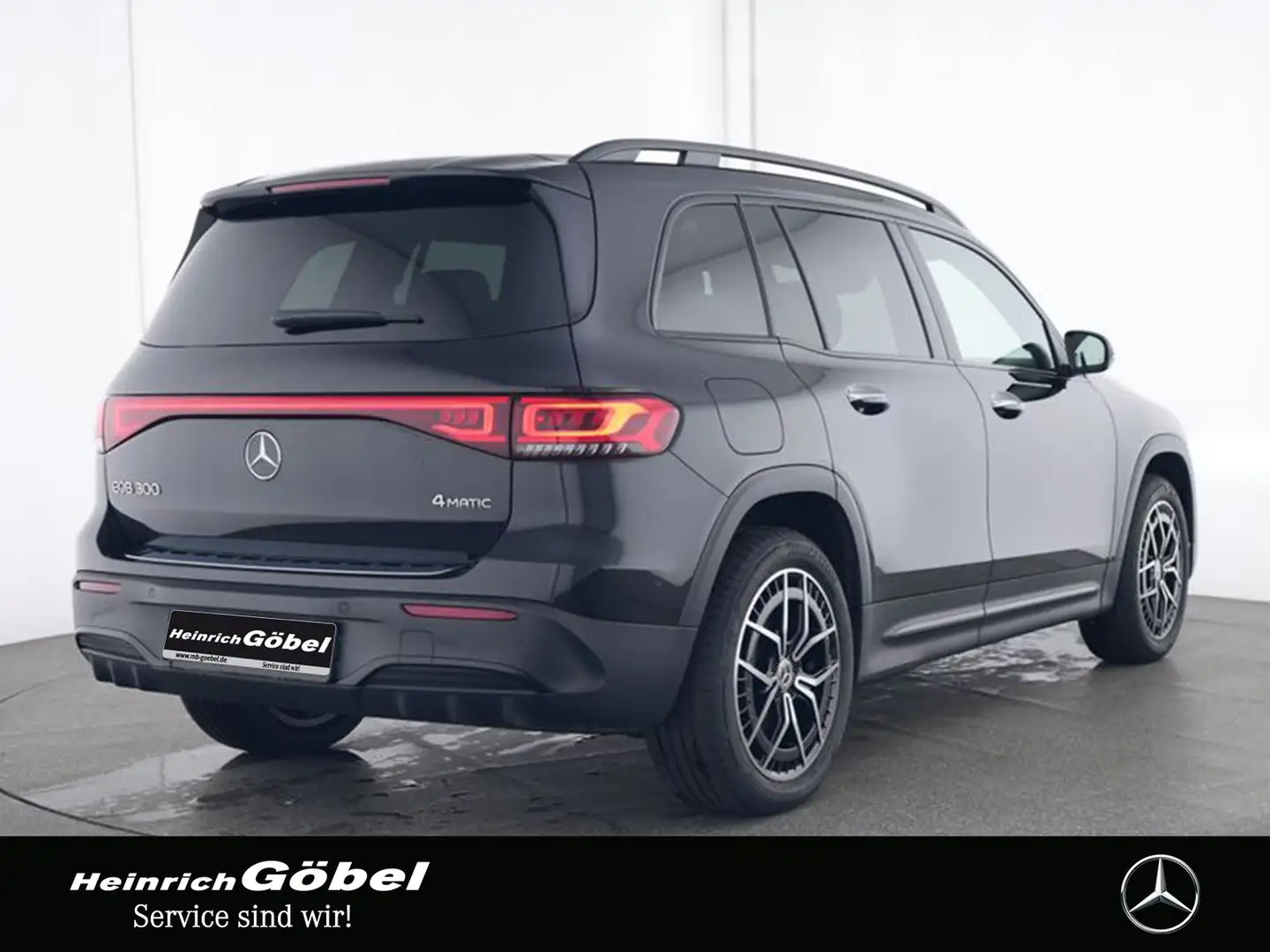 Mercedes-Benz EQB 300 4M AMG+PANO+BURMESTER+FAHRASSIST+MEMORY Schwarz - 2