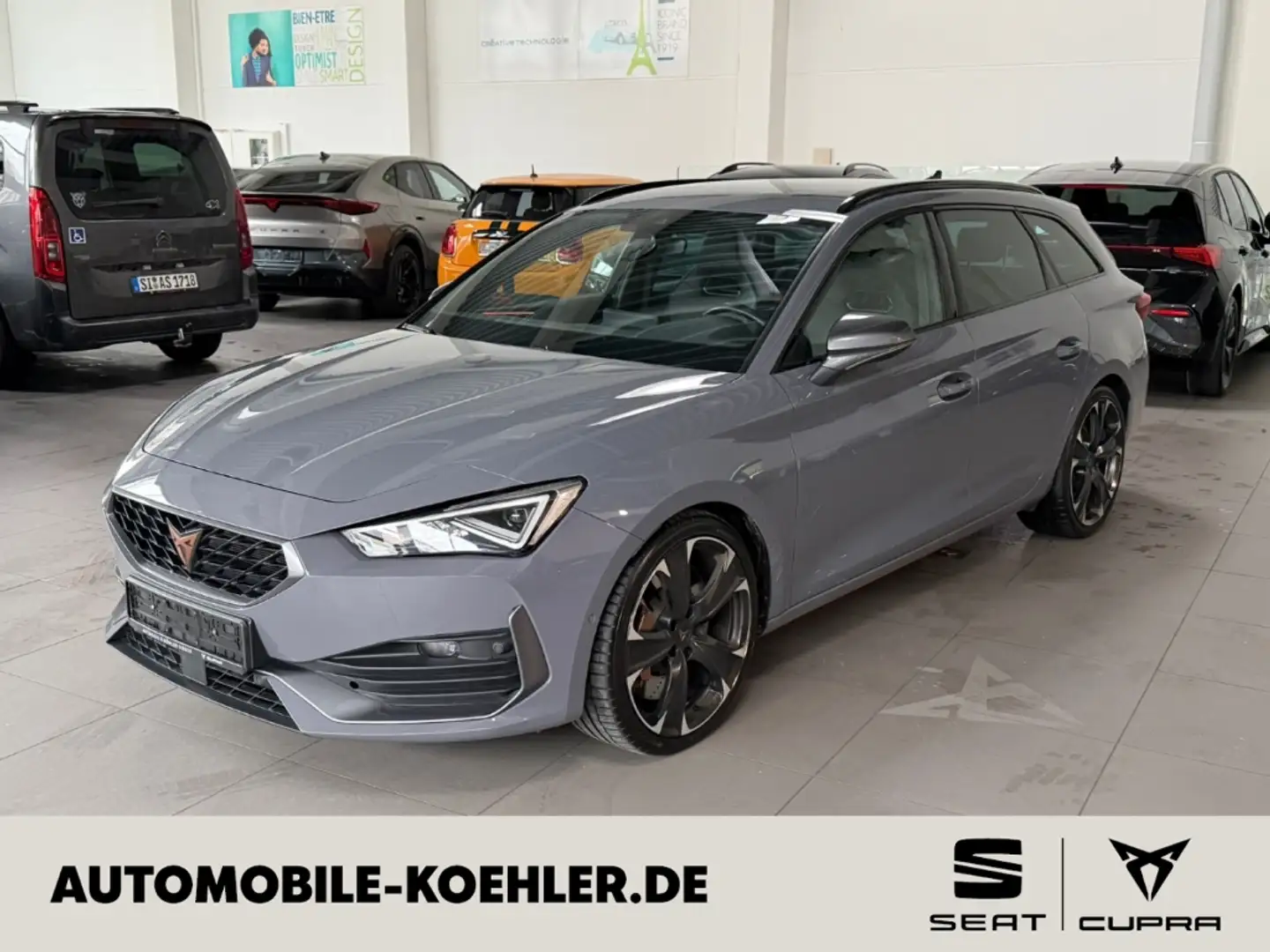 CUPRA Leon Sportstourer VZ 4Drive AD AHK-klappbar Navi Digita Grau - 1