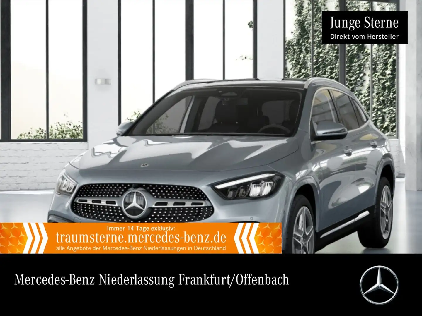Mercedes-Benz GLA 180 AMG+PANO+LED+KAMERA+TOTW+KEYLESS+7G Silber - 1