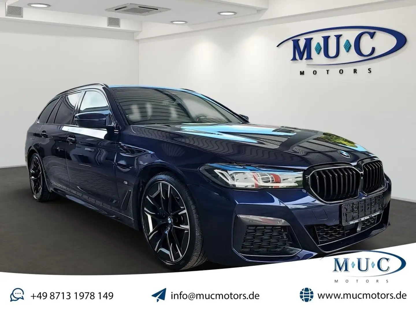 BMW 540 d xDrive Edition M Sport~Laser~Pano plava - 1