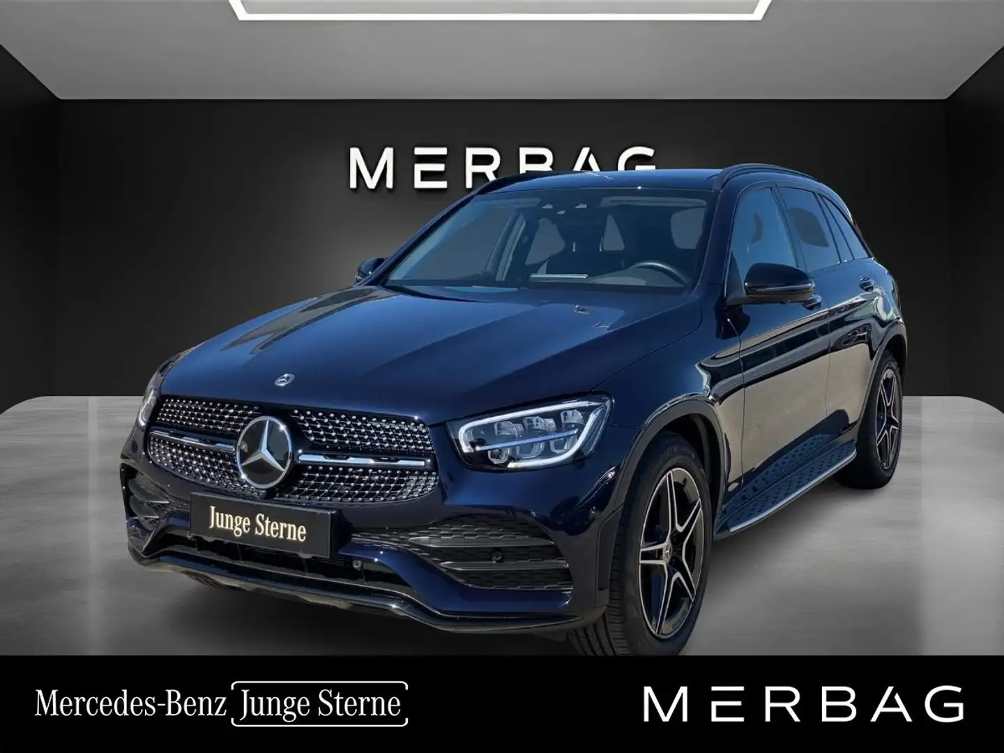 Mercedes-Benz GLC 300 e 4MATIC Bleu - 1
