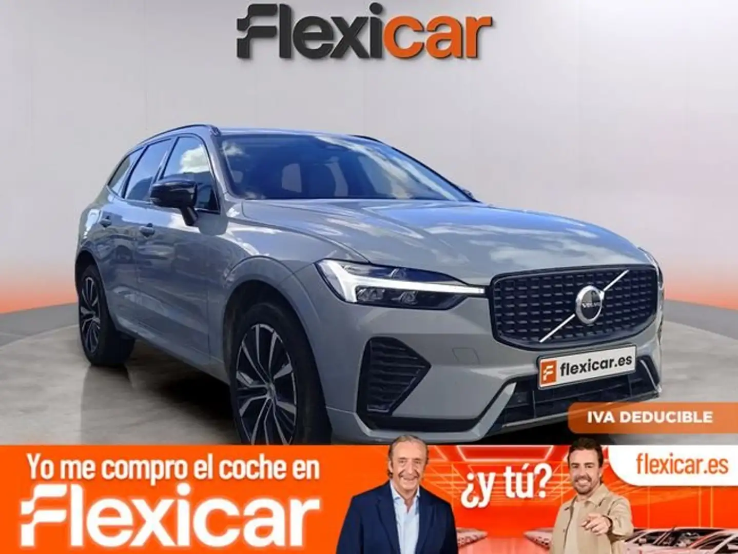 Volvo XC60 2.0 B4 D AWD Plus Dark Auto Gris - 1