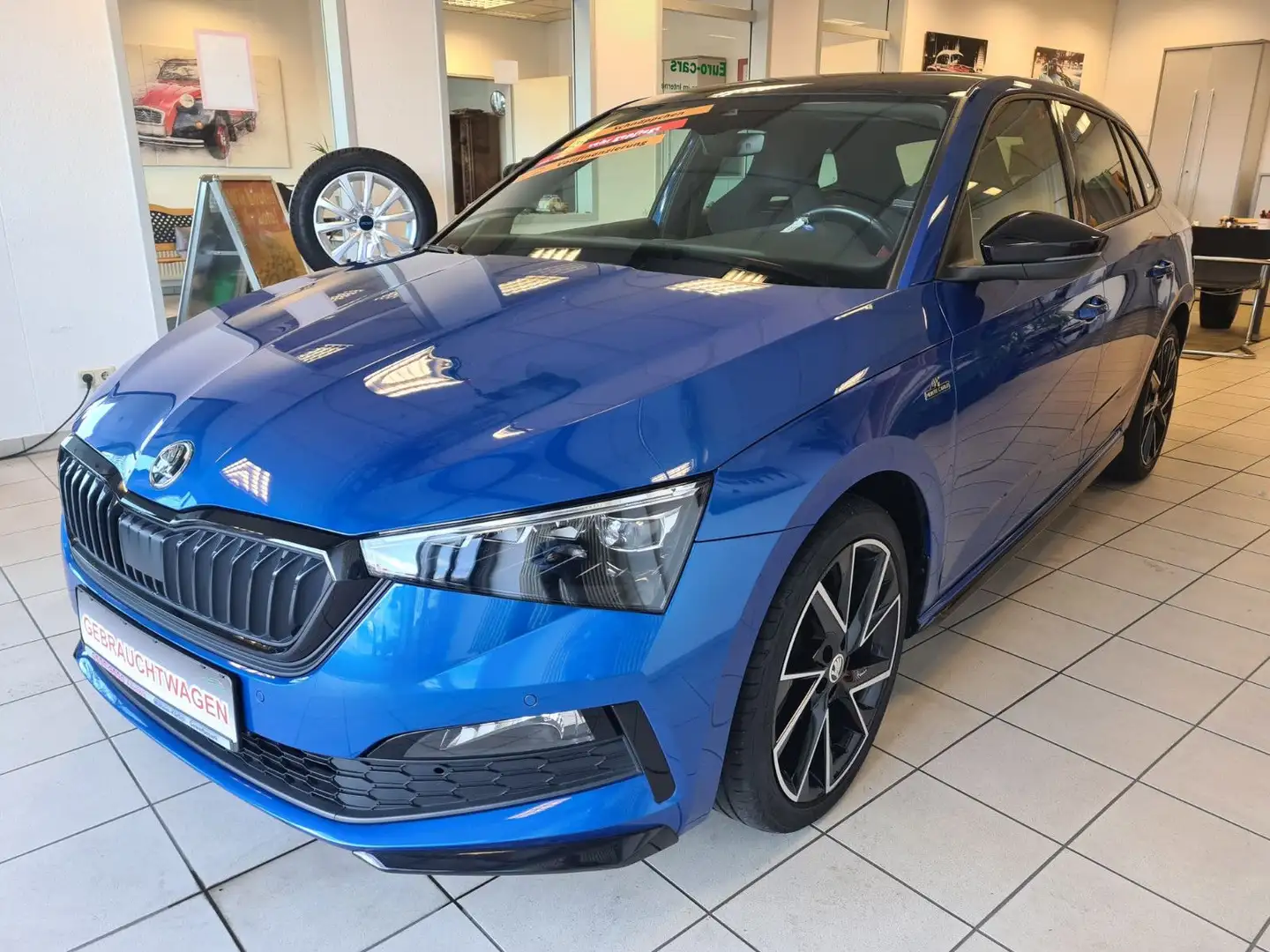 Skoda Scala Monte Carlo / NAVI / KAMERA Blau - 1