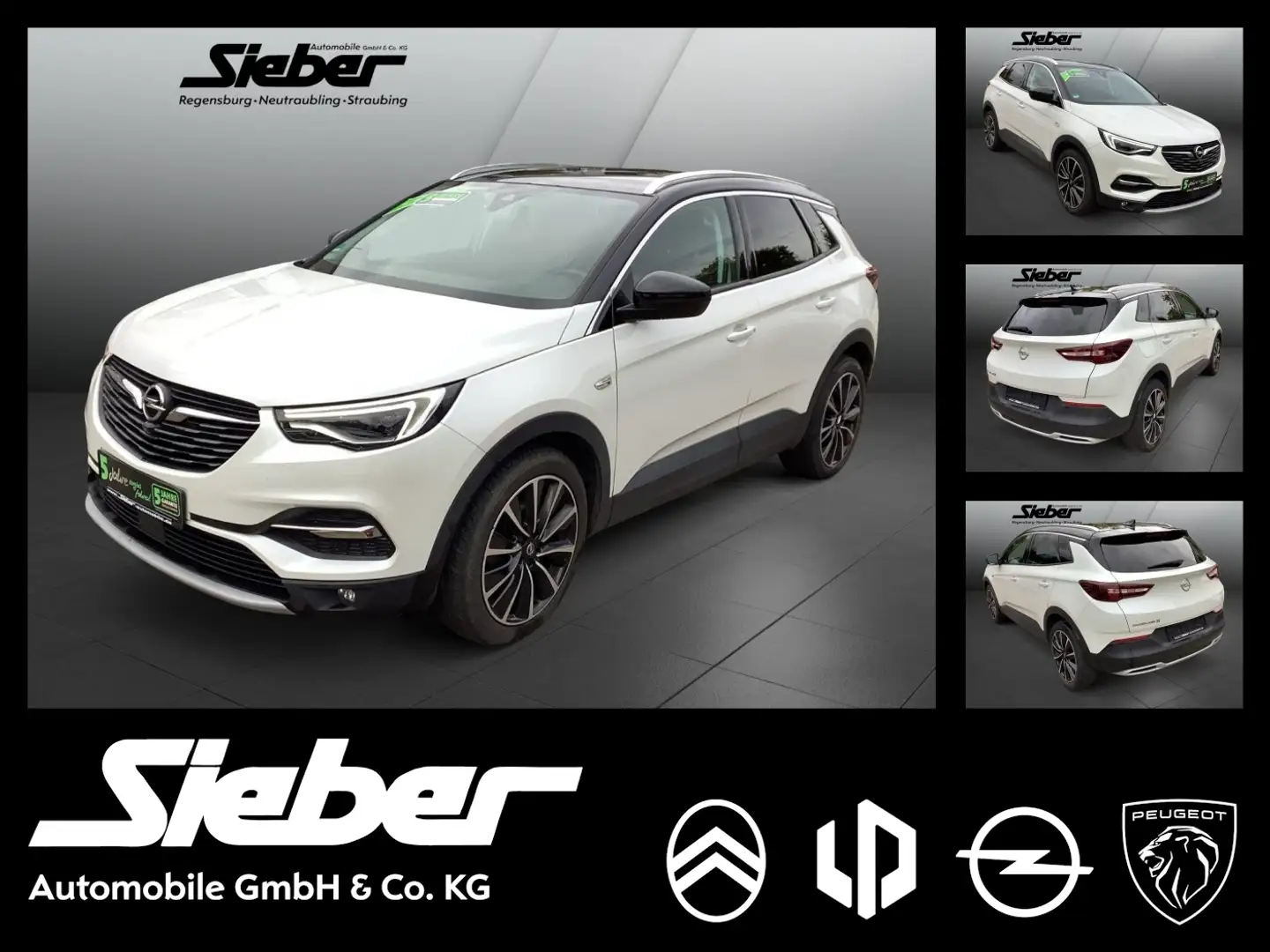 Opel Grandland X Plug-In 4x4 Ultimate *LED*Navi* Weiß - 1
