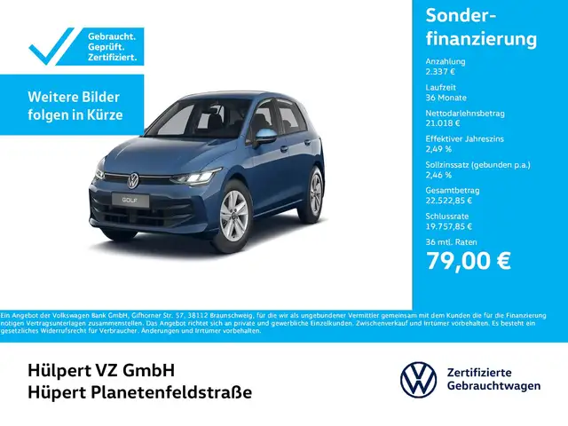 Volkswagen Golf VIII 1.5 GOAL FACELIFT CAM ACC CARPLAY ALU