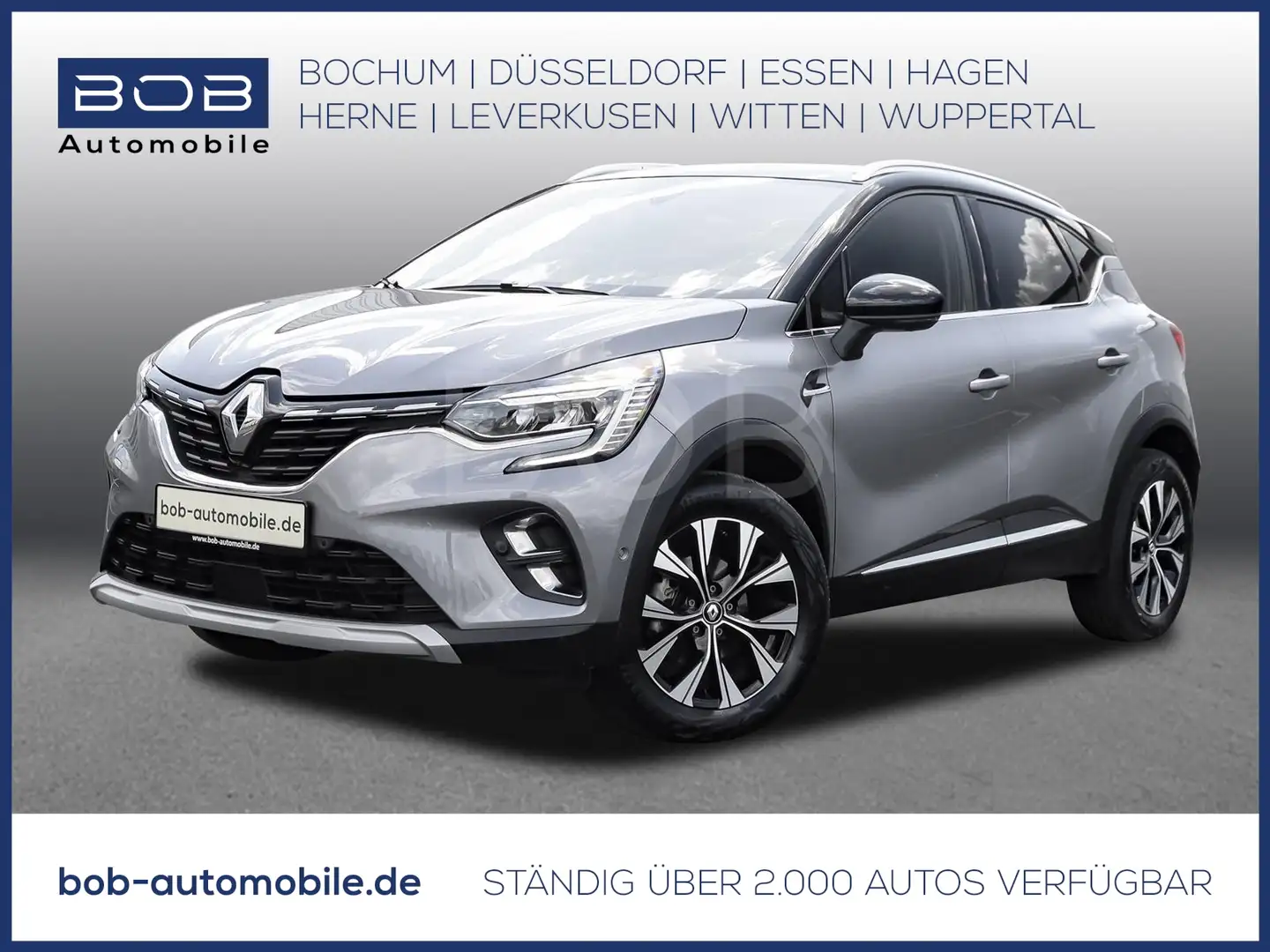 Renault Captur TCe 90 Techno NAVI SHZ PDC 360° Gris - 1