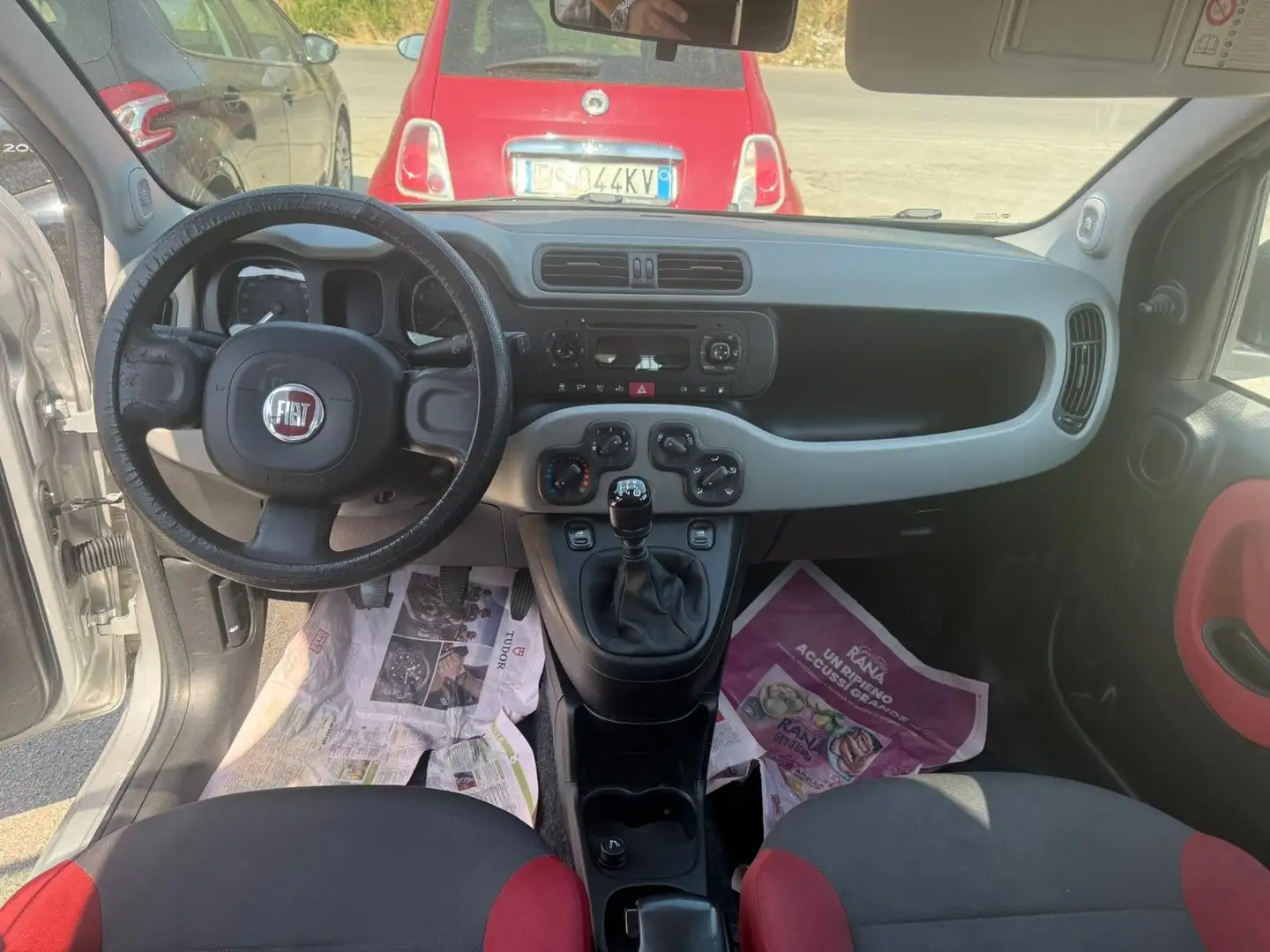 Fiat Panda Panda 0.9 t.air t. natural power Lounge 80cv E5+ Zilver - 2