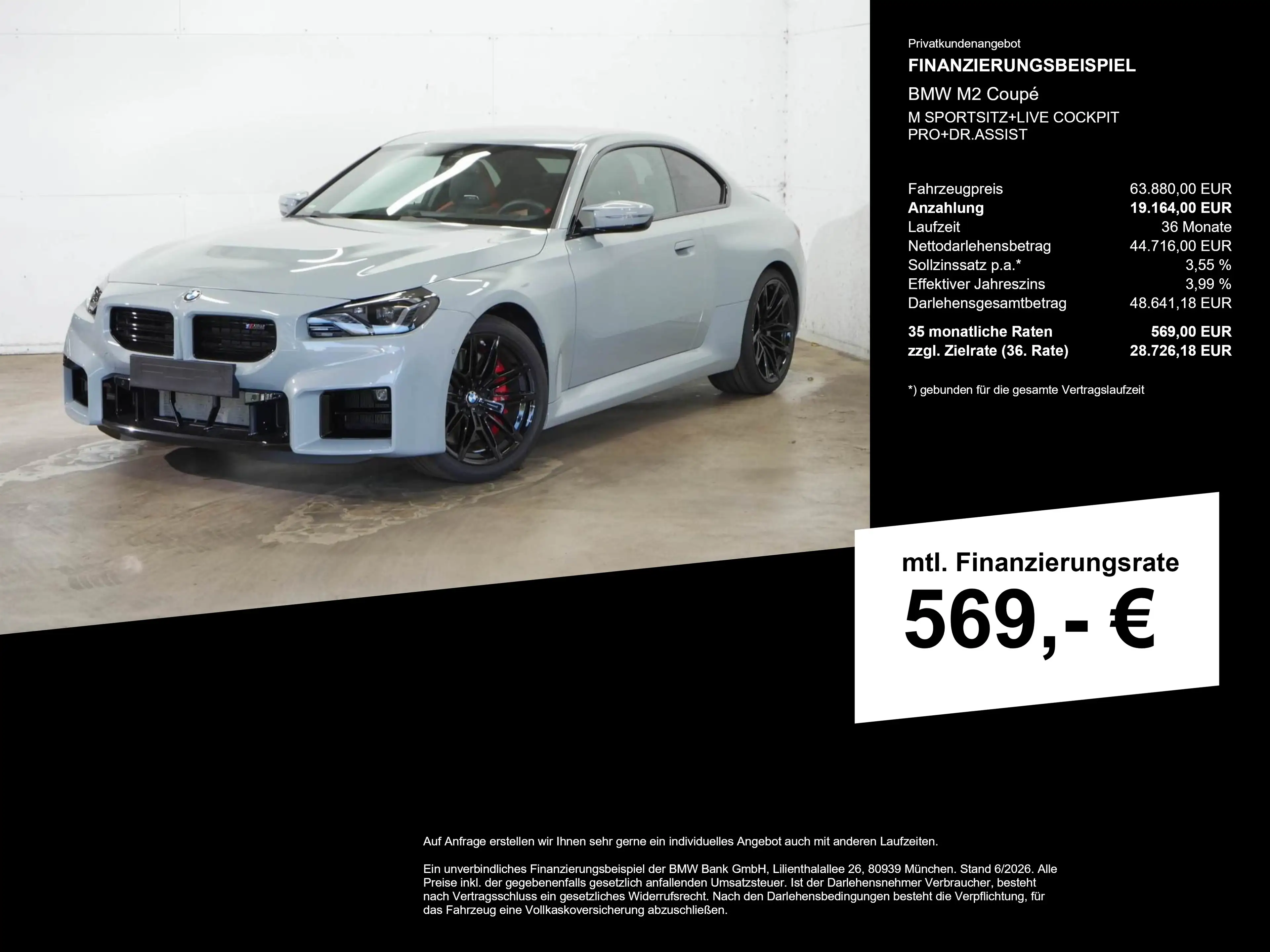 BMW M2 Coupé M SPORTSITZ+LIVE COCKPIT PRO+DR.ASSIST — photo 2