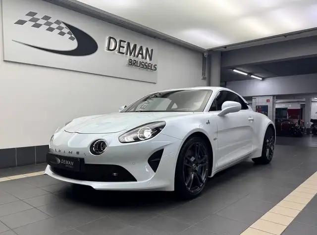 Alpine A110 GT * Sièges chauffants * Blanc Irisé * Feux translucides * Focal Premium * Camera * rétroviseurs rabattables élect.
